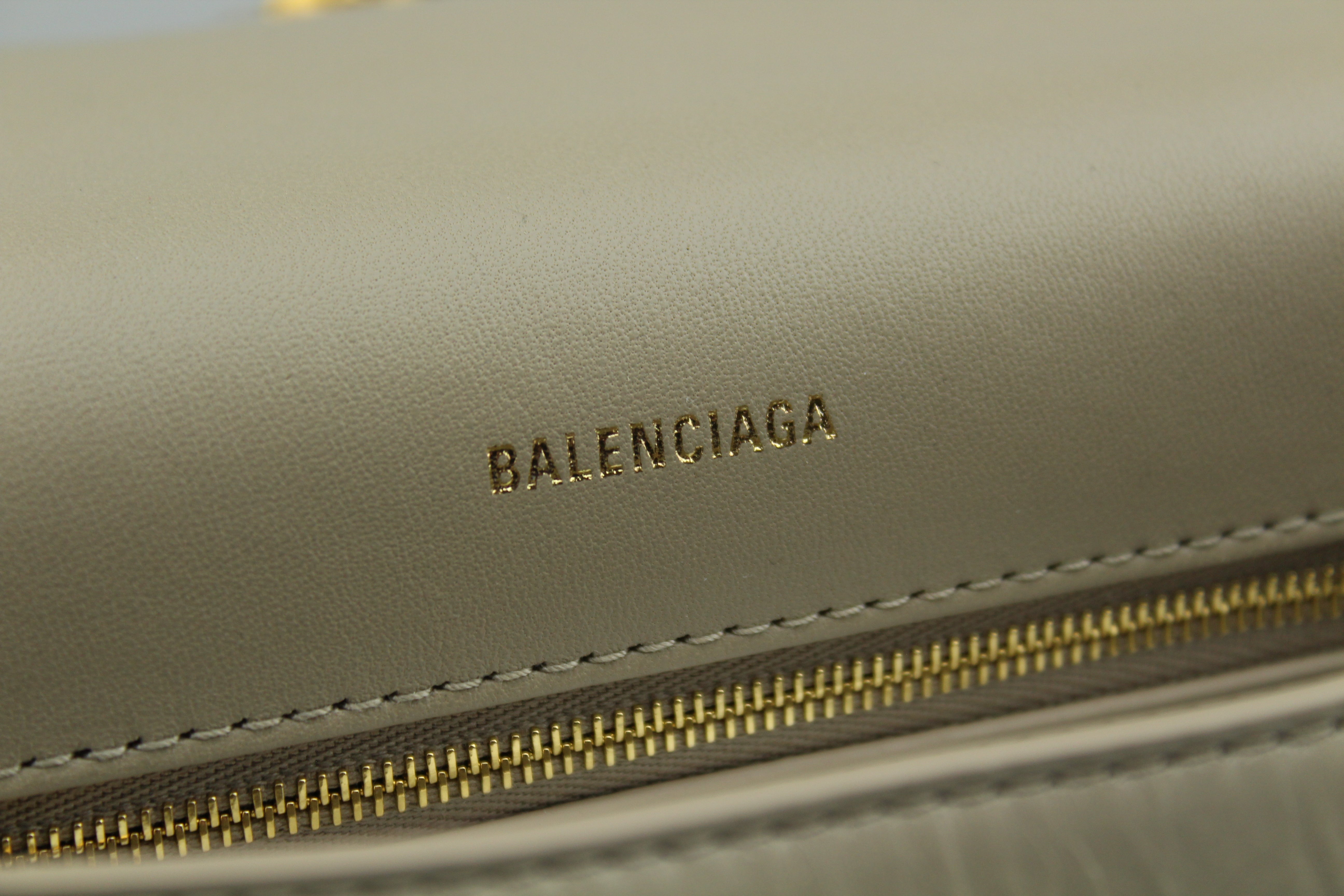 Balenciaga Downtown Chain-Handle Leather Shoulder Bag (ARCHIVE)-10150835028298-The Attic