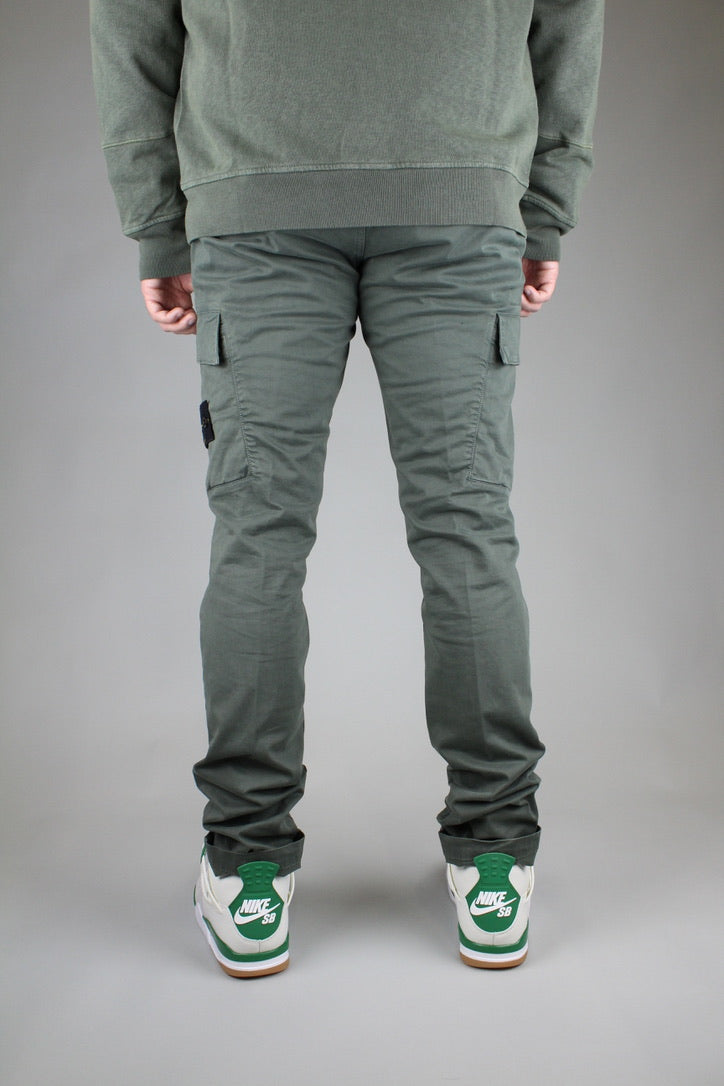 Stone Island Skinny Cargo Pants 'Musk'-8748067455306-The Attic