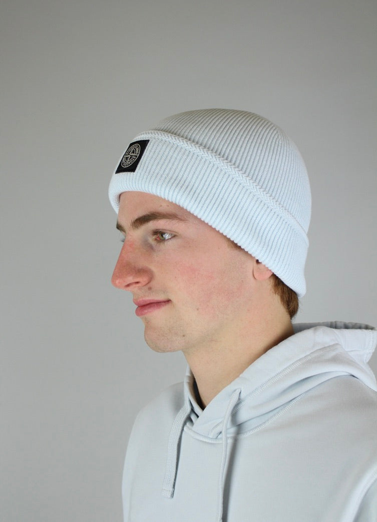 Stone Island Berretto RWS Beanie 'Sky Blue'-9638494273866-The Attic