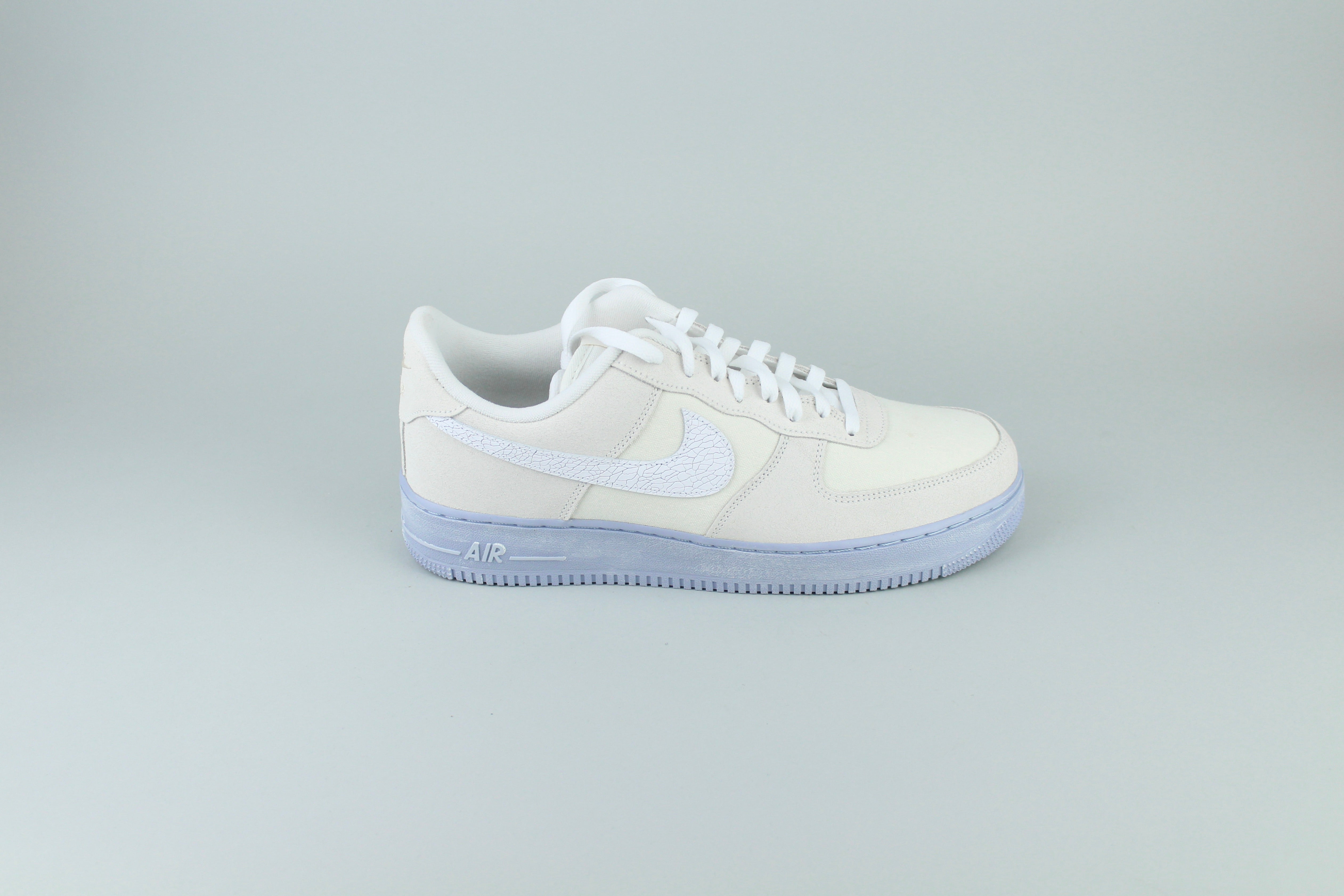 Nike Air Force 1 Low '07 LV8 EMB 'Summit White Blue Whisper' - Size 46 (ARCHIVE)-10175678873930-The Attic