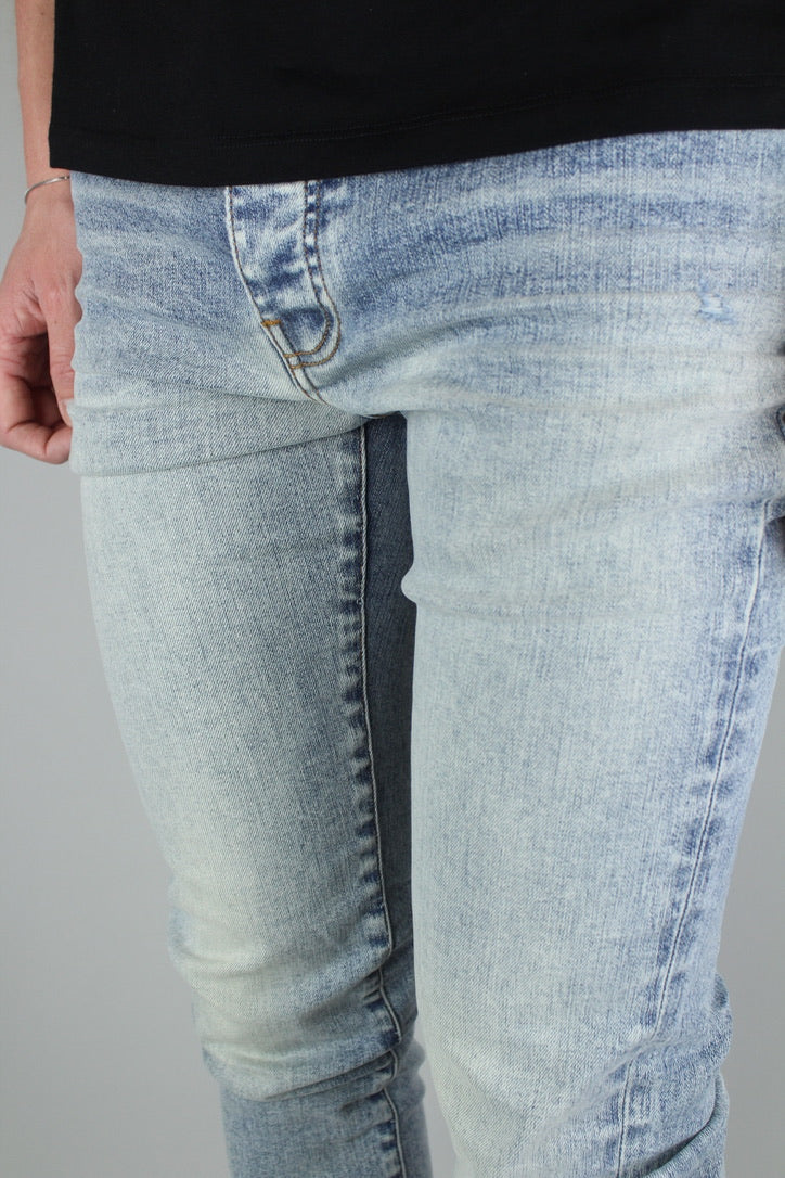 Amiri Stack Jeans 'Stone Indigo'-9643327029578-The Attic