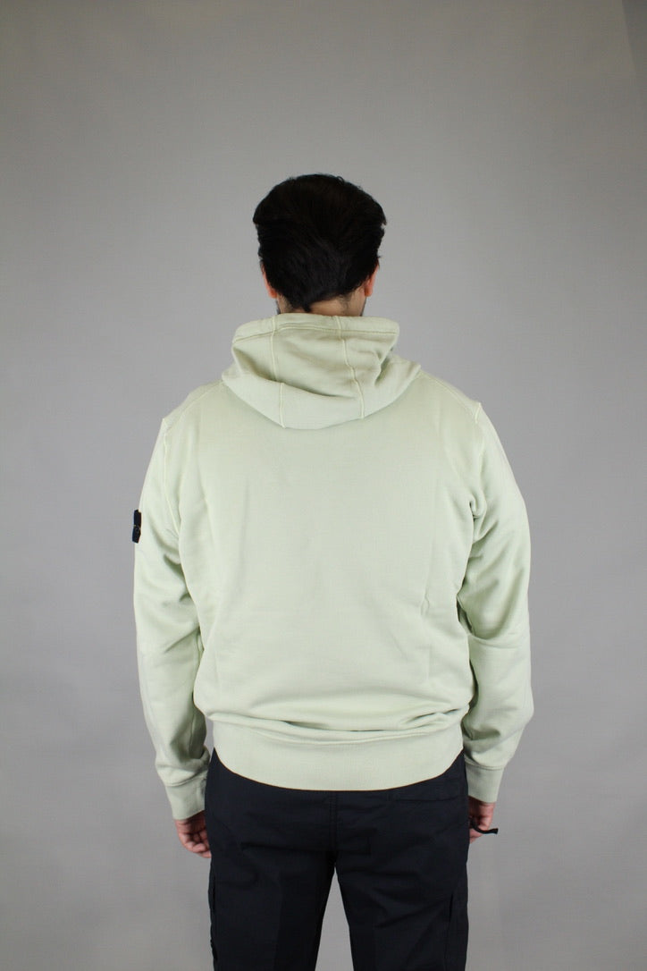 Stone Island Felpa Hoodie 'Pistachio'-8747986354506-The Attic