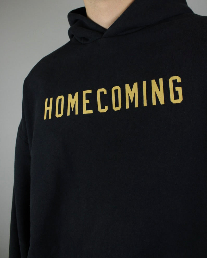 Fear of God Essentials Homecoming Heavy Fleece Hoodie 'Black'-9579046207818-The Attic