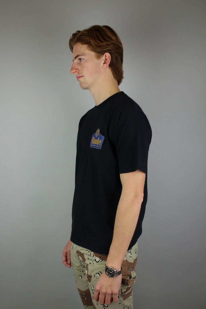 Rhude Grand Cru Tee 'Vintage Black'-9542919356746-The Attic