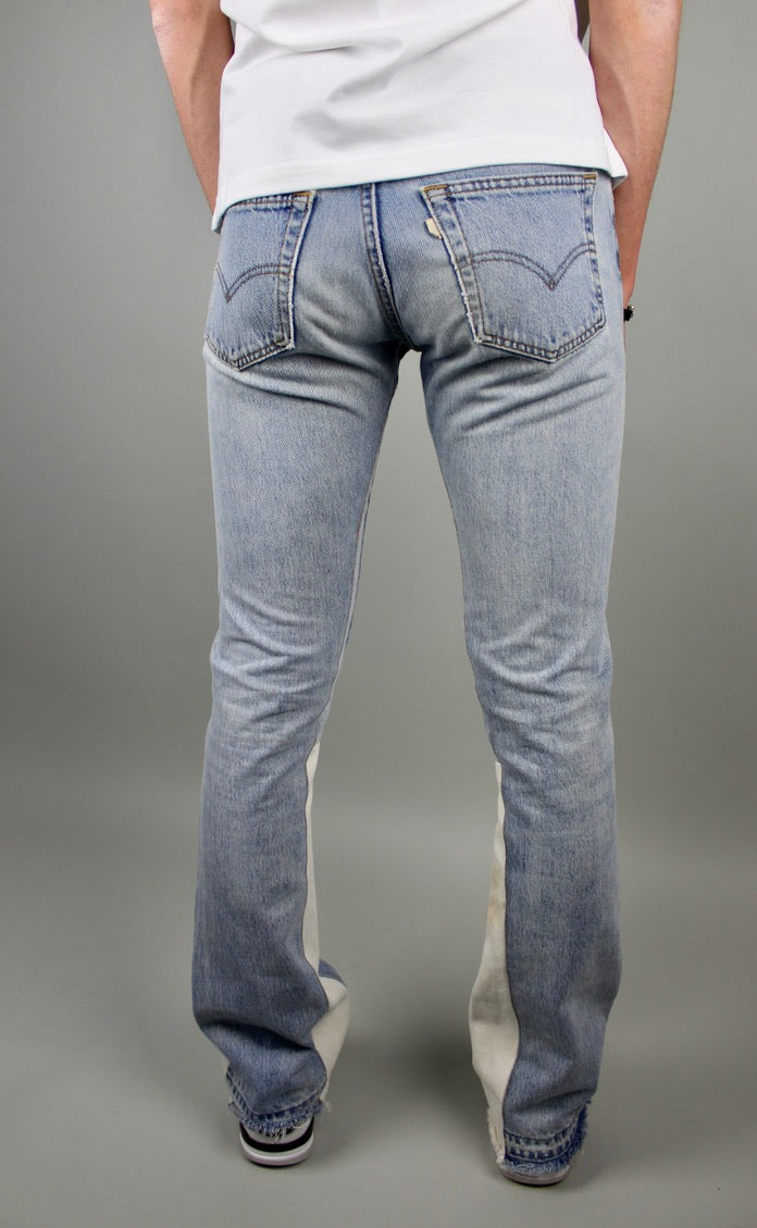 Gallery Dept. LA Flare Jeans 'Indigo Stonewashed'-8747003642186-The Attic