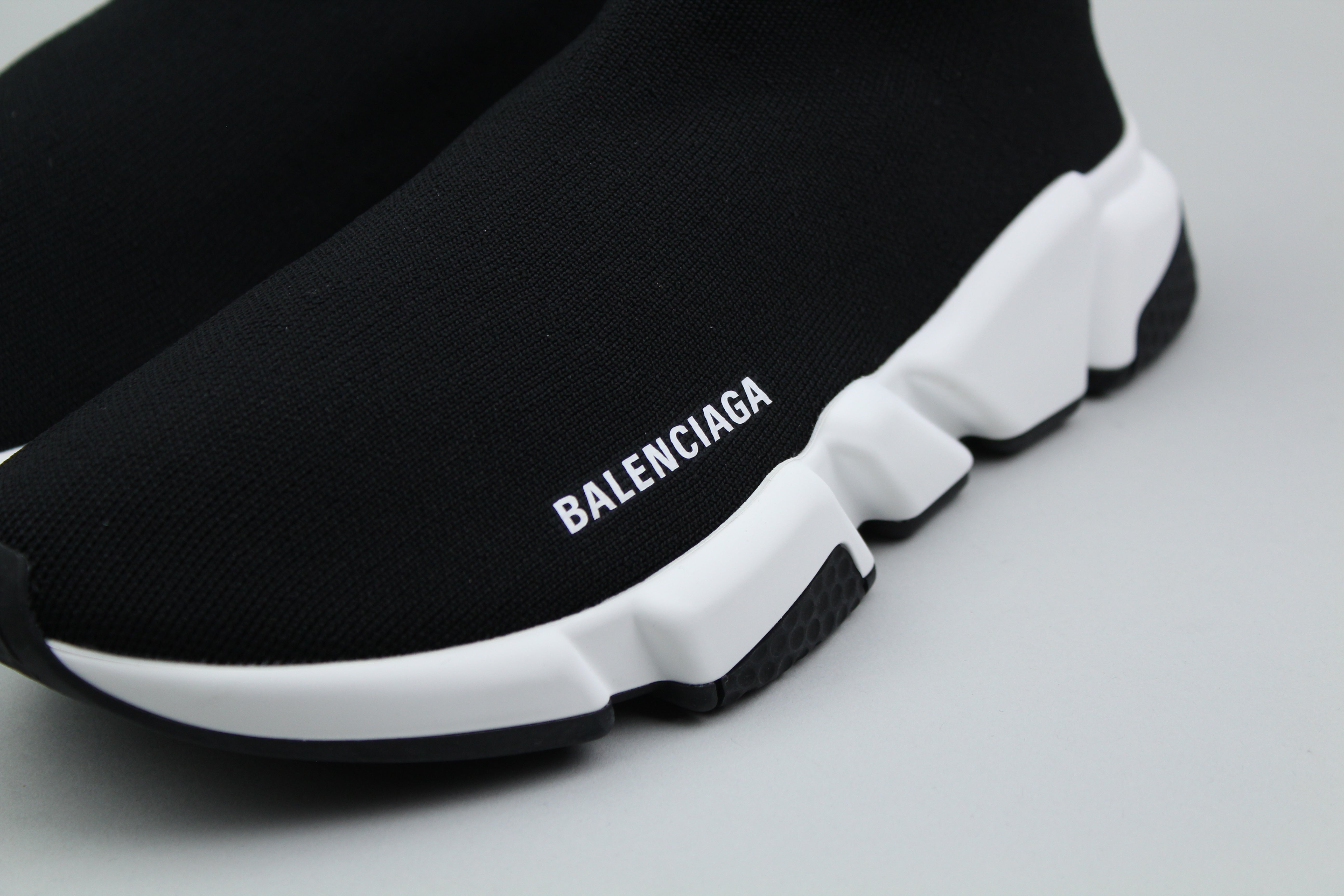 Balenciaga Speed Trainer 'Black/White'-9993648701770-The Attic