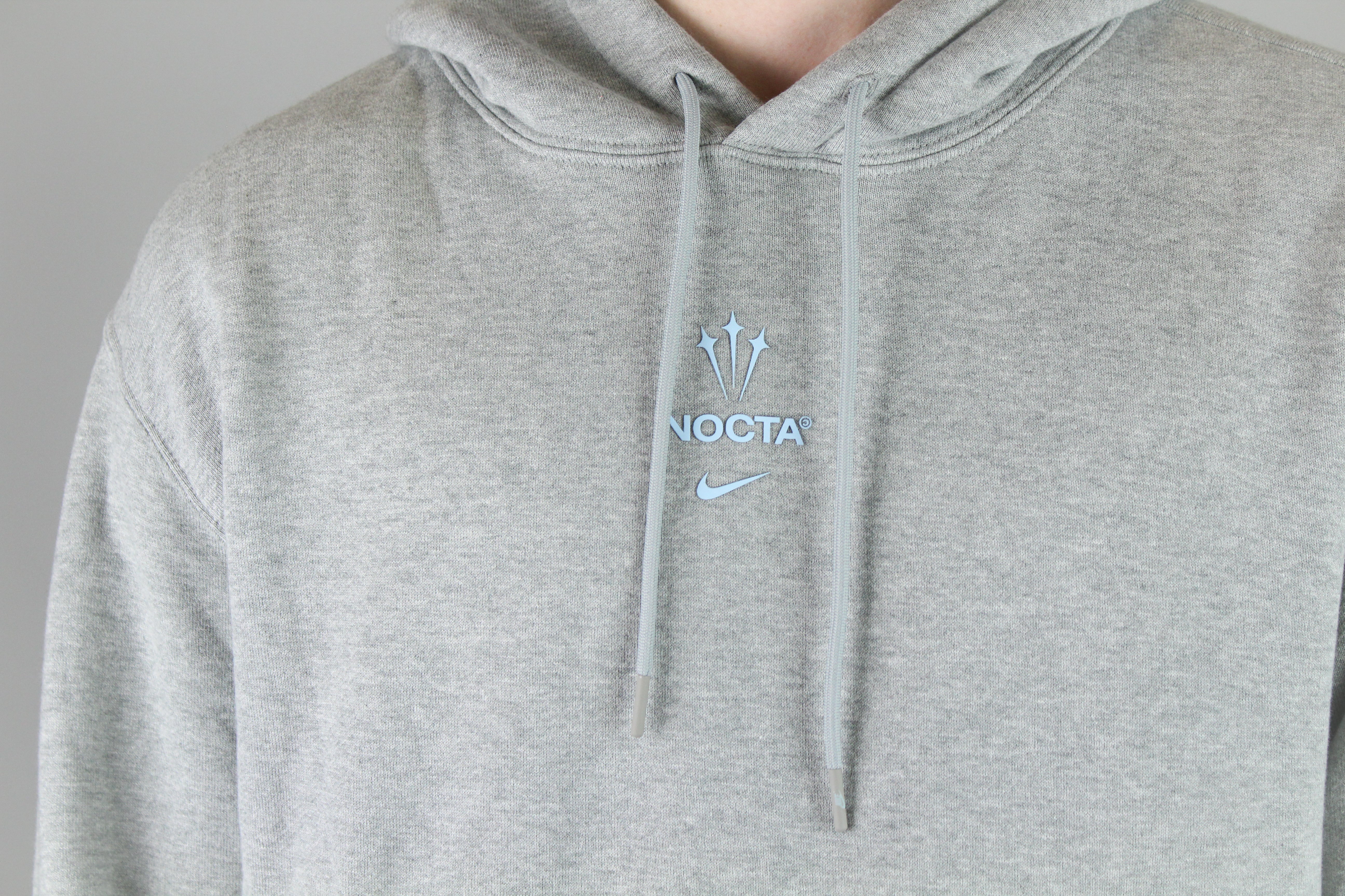 Nike x NOCTA Fleece Basketball Hoodie 'Dark Grey Heather' - Size L (ARCHIVE)-8750031274314-The Attic