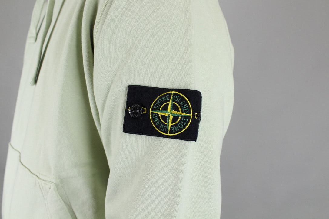 Stone Island Felpa Hoodie 'Pistachio'-8747986354506-The Attic