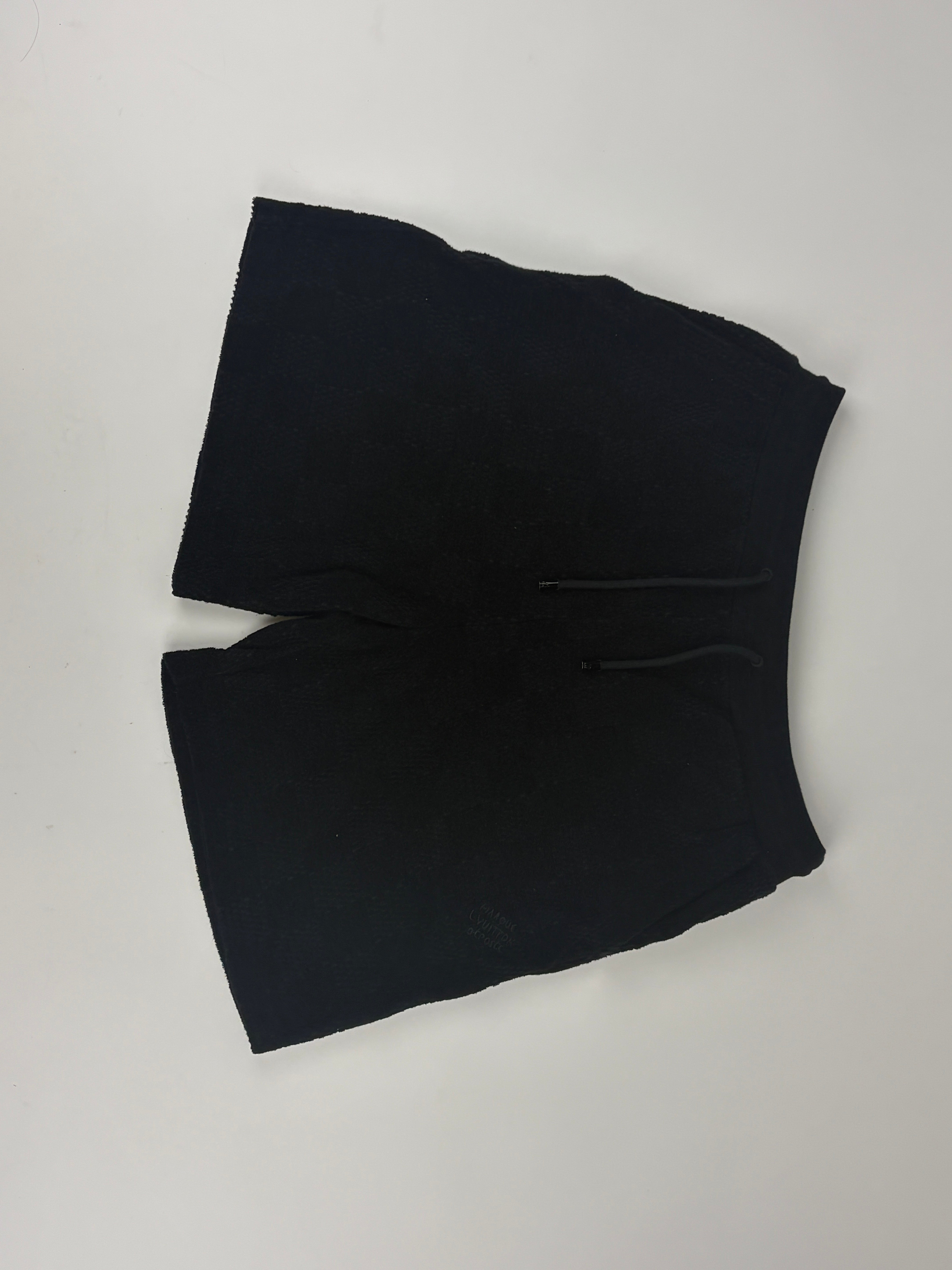 Louis Vuitton Damier French Terry Cotton Shorts 'Meteorite' - Size S (ARCHIVE)