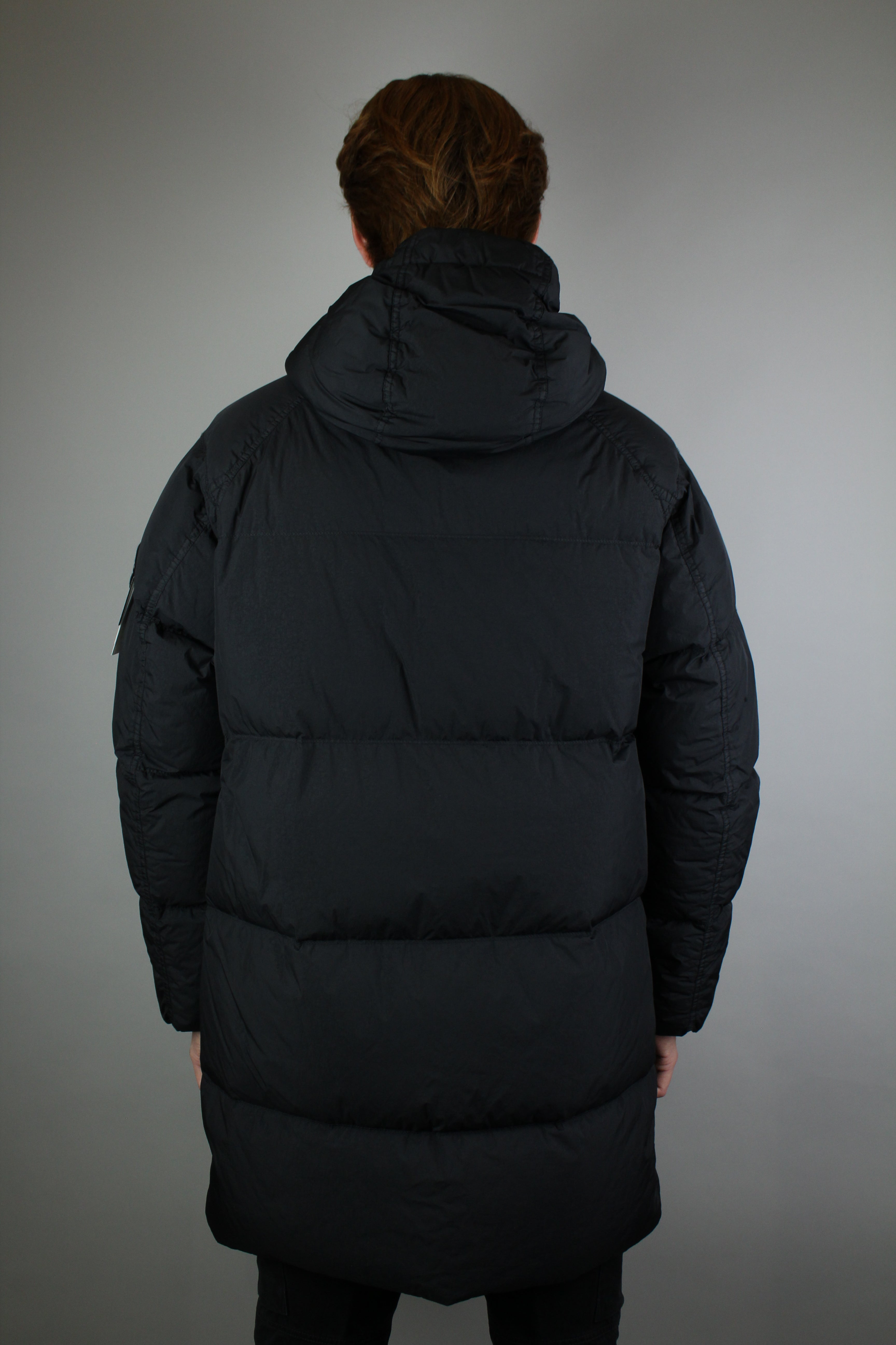 Stone Island Giaccone Vera Piuma Real Down Blouson 'Black'-9540035281226-The Attic