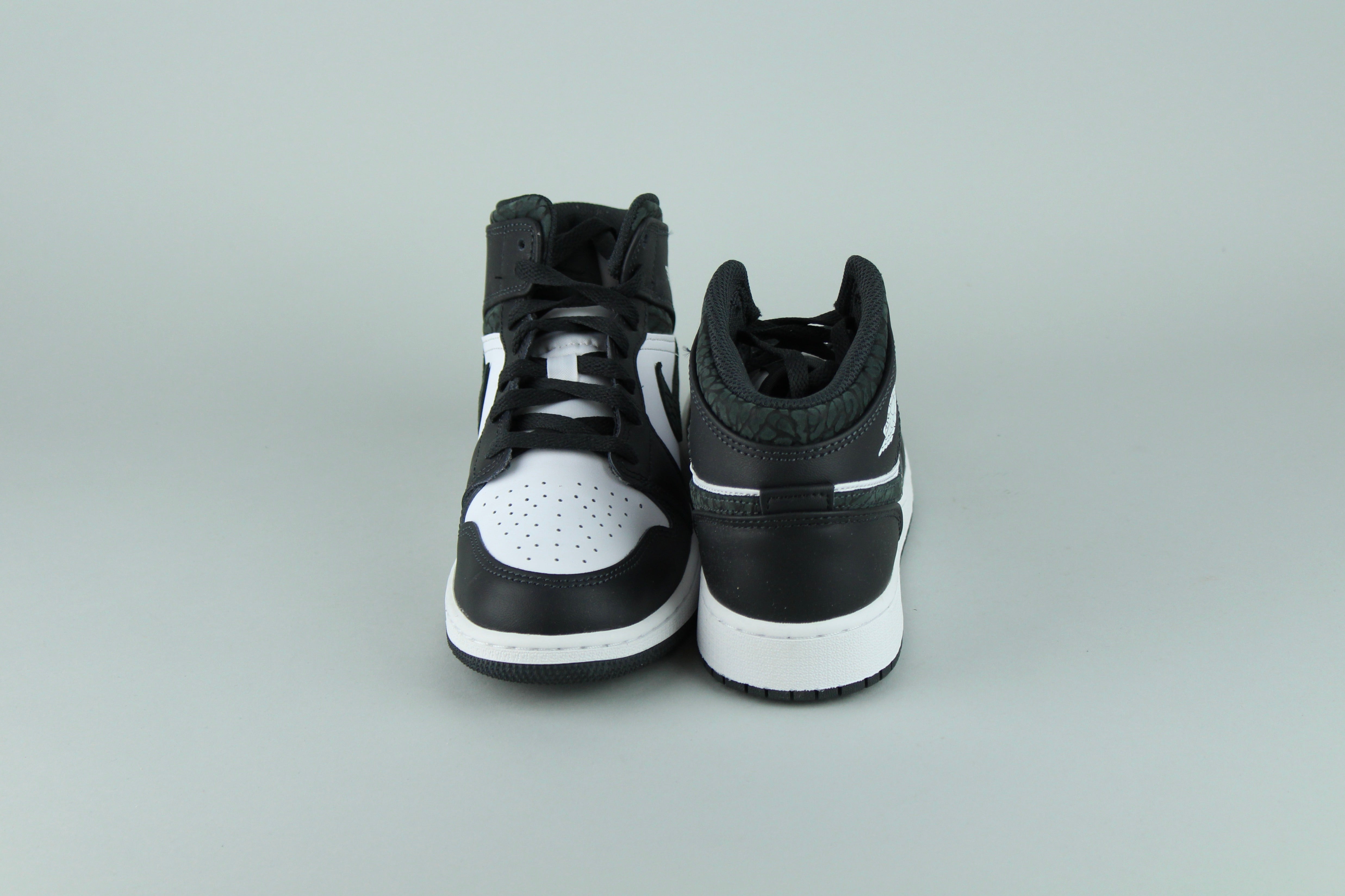 Air Jordan 1 Mid SE 'Panda Elephant' (GS) - Size 38 (ARCHIVE)-10191961456970-The Attic