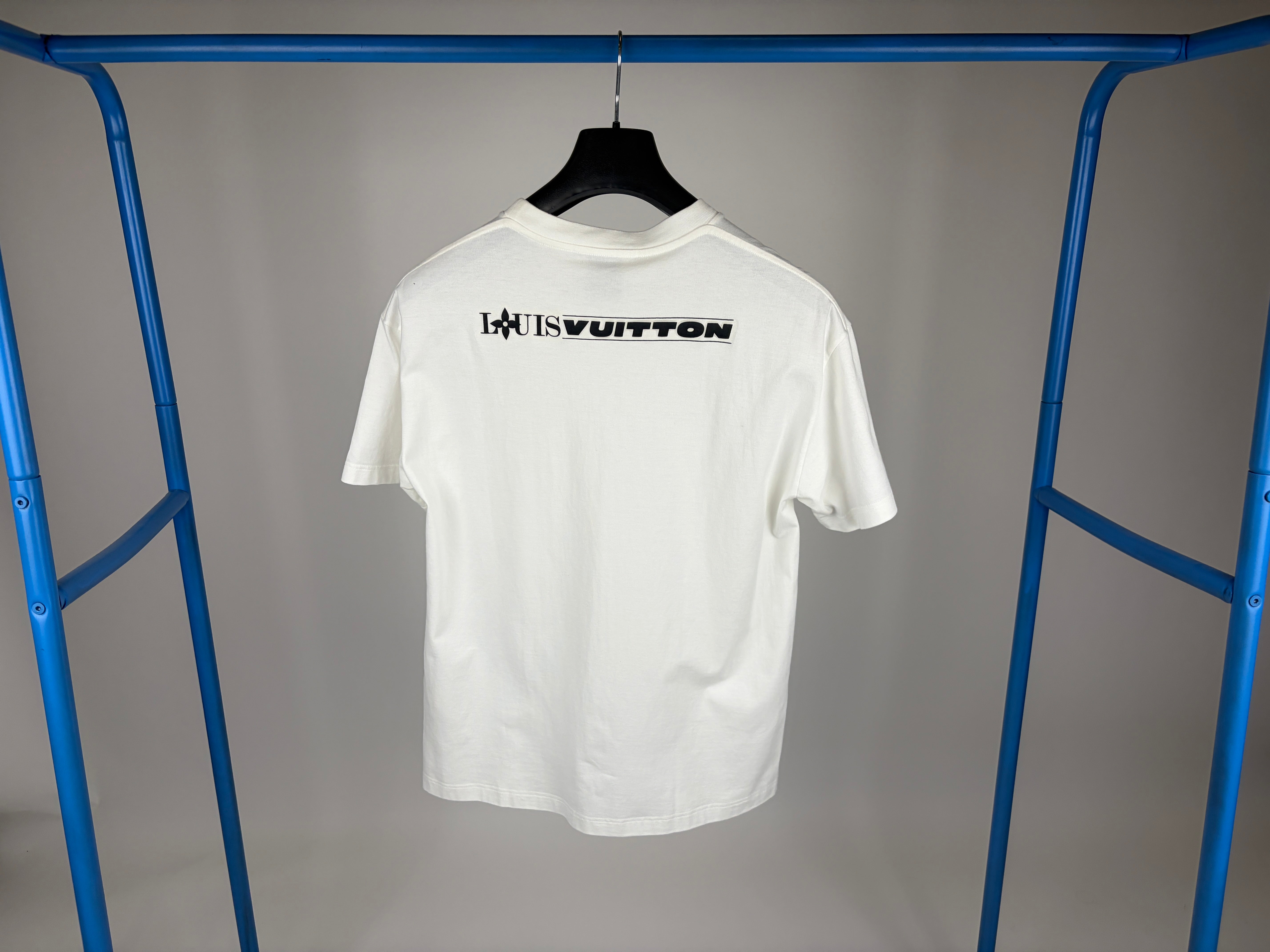 Louis Vuitton X Pharrell Williams 37th America’s Cup Logo Print T-Shirt 'White' - Size S (ARCHIVE)