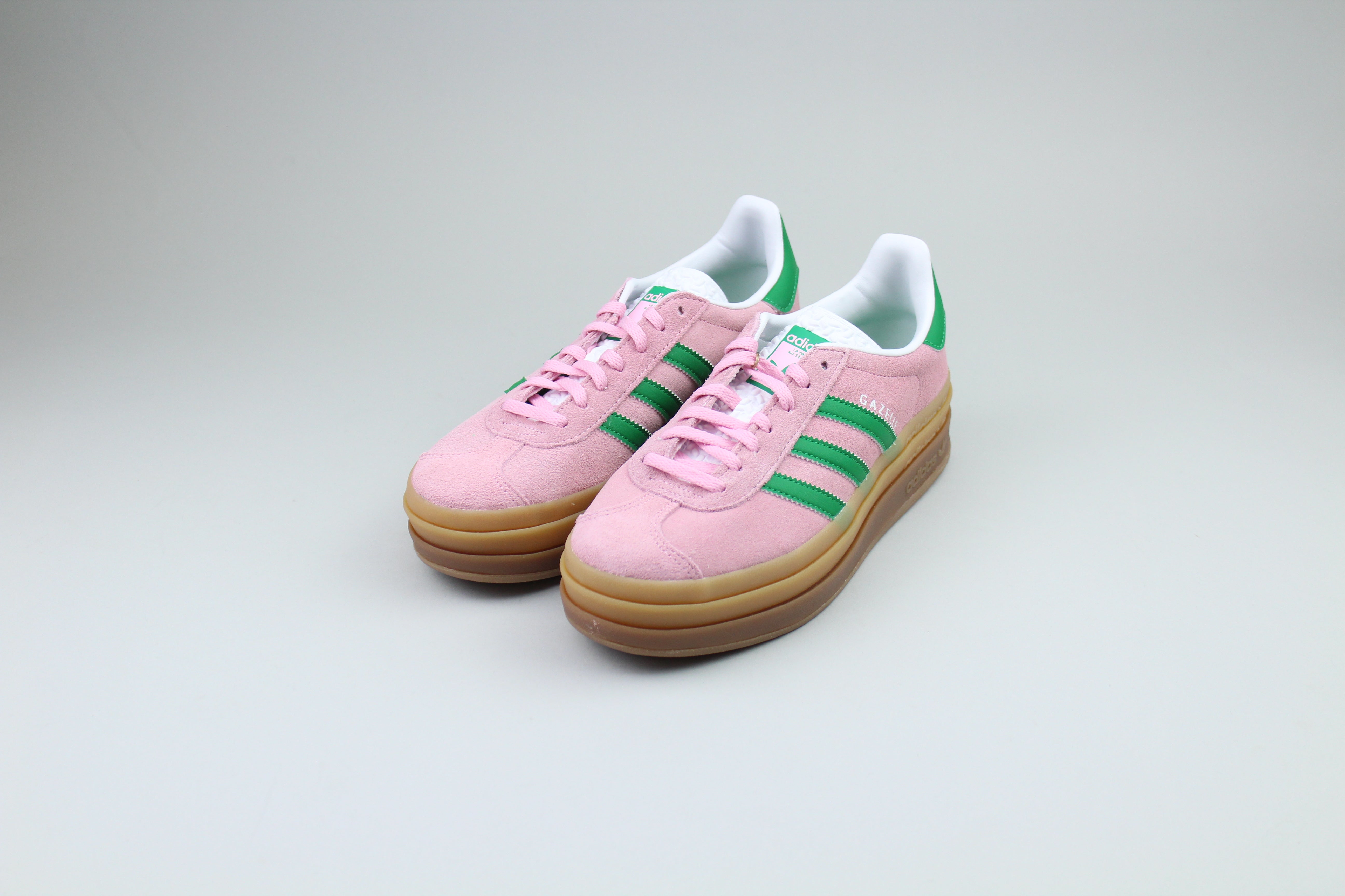 Adidas Gazelle Bold 'True Pink Green Cloud White'-10015655231818-The Attic