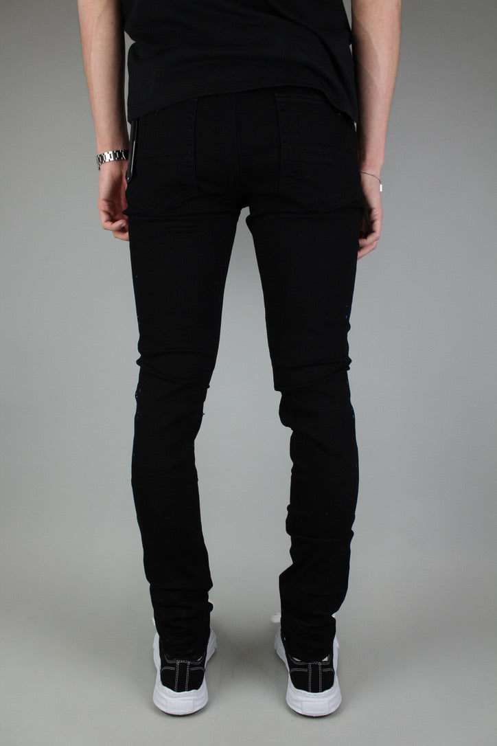 Amiri Crystal Painter Jean 'Black'-9643341349194-The Attic