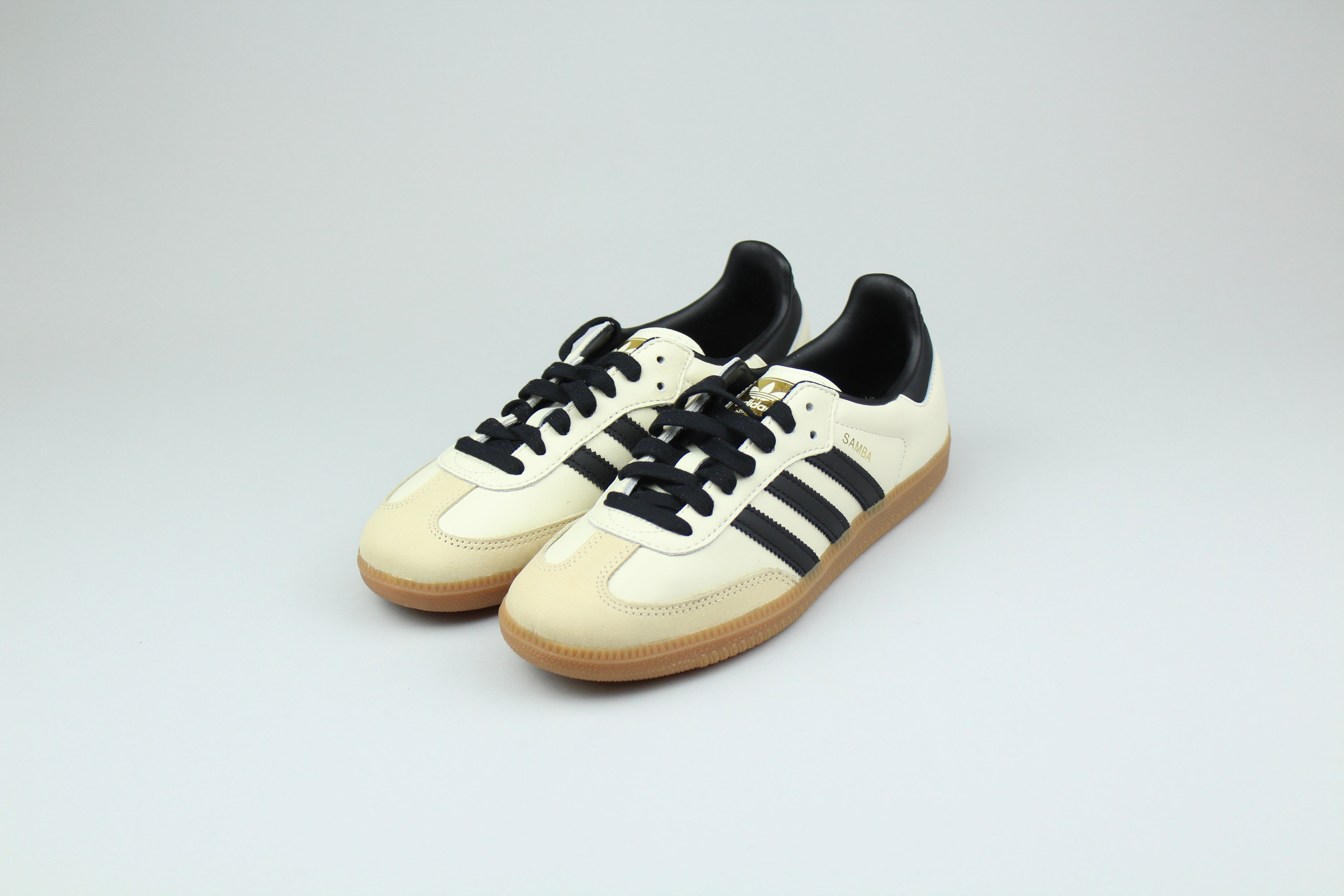 Adidas Samba OG 'Cream White & Sand Strata' (Women's)-10136518852938-The Attic