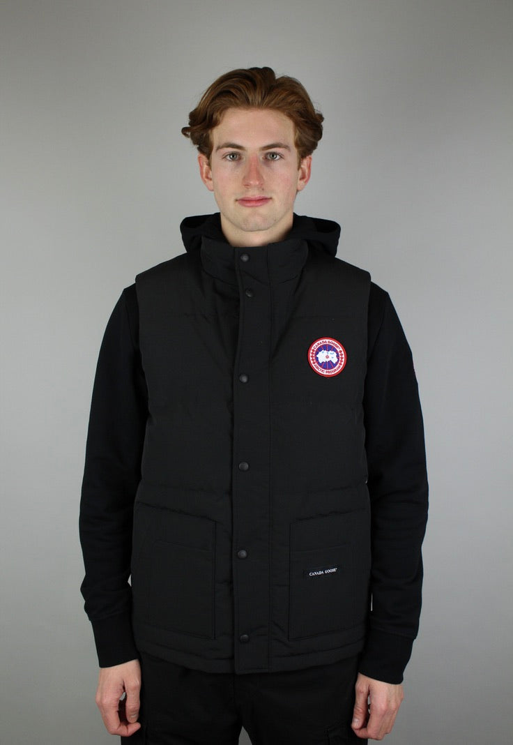 Canada Goose Freestyle Crew Vest 'Black'-9640842559818-The Attic