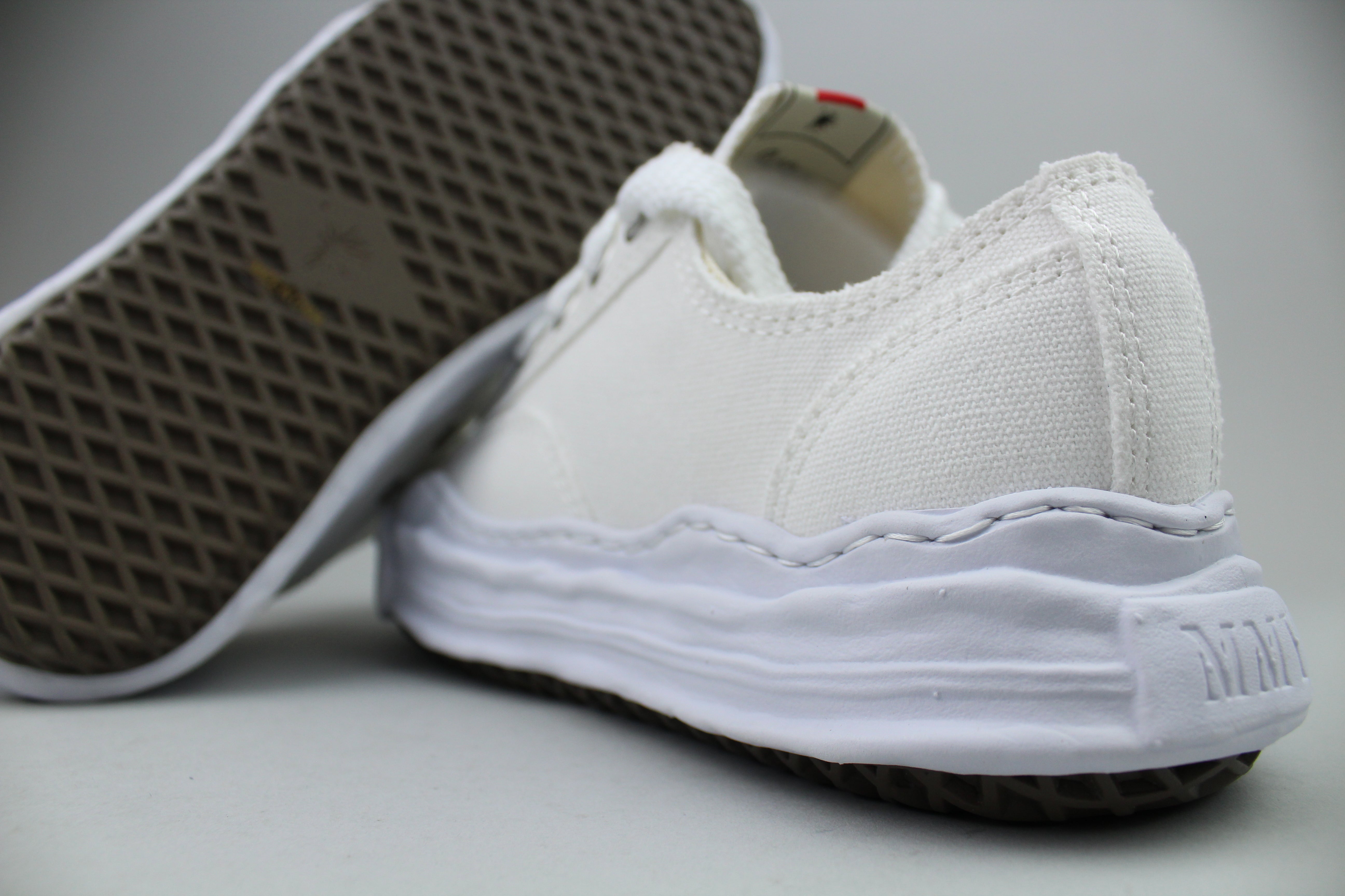 Maison Mihara Yasuhiro Hank OG Sole Canvas Low 'White'-10076525691210-The Attic