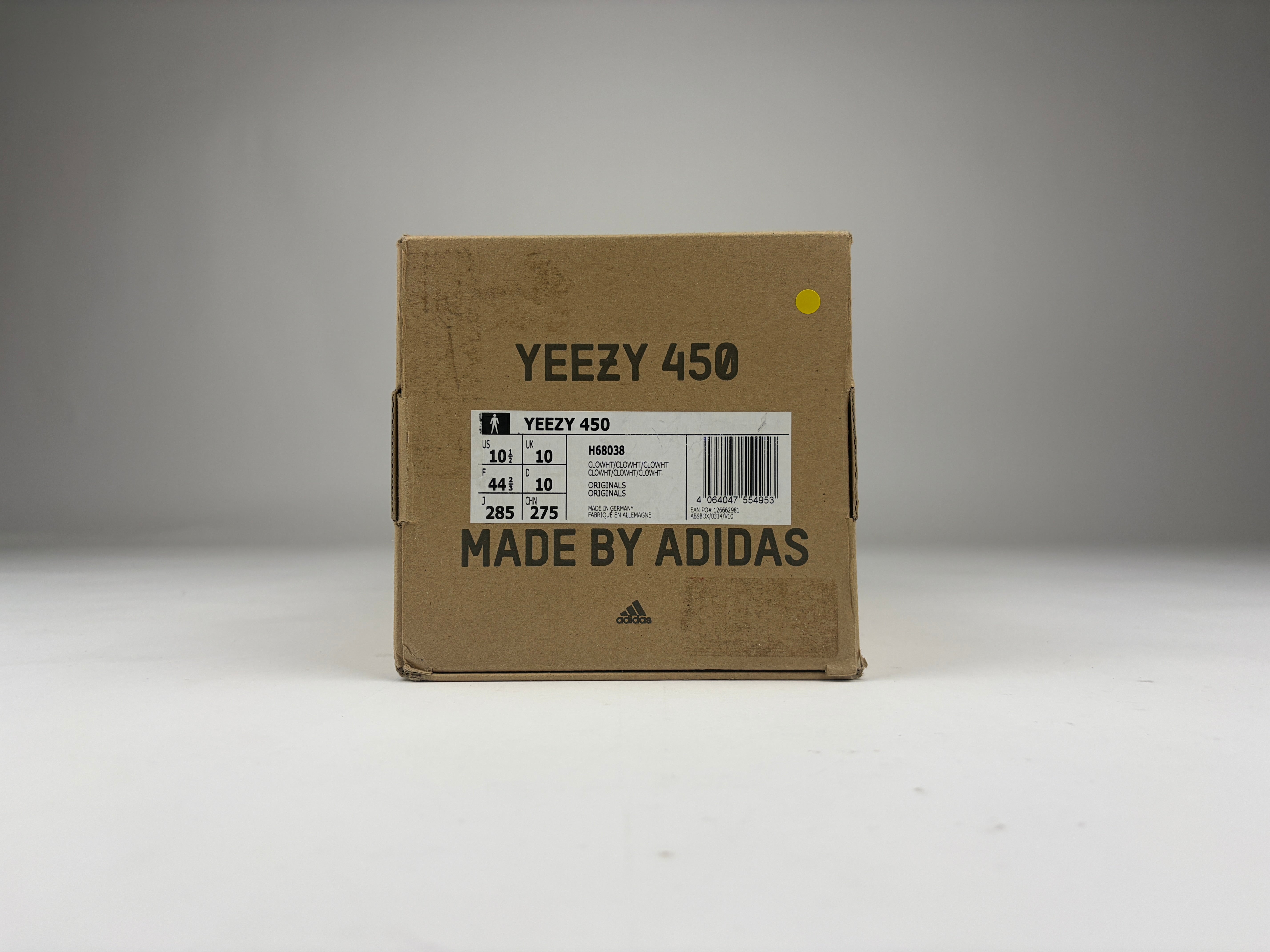 Adidas Yeezy 450 'Cloud White' - Size 44 2/3 (ARCHIVE)