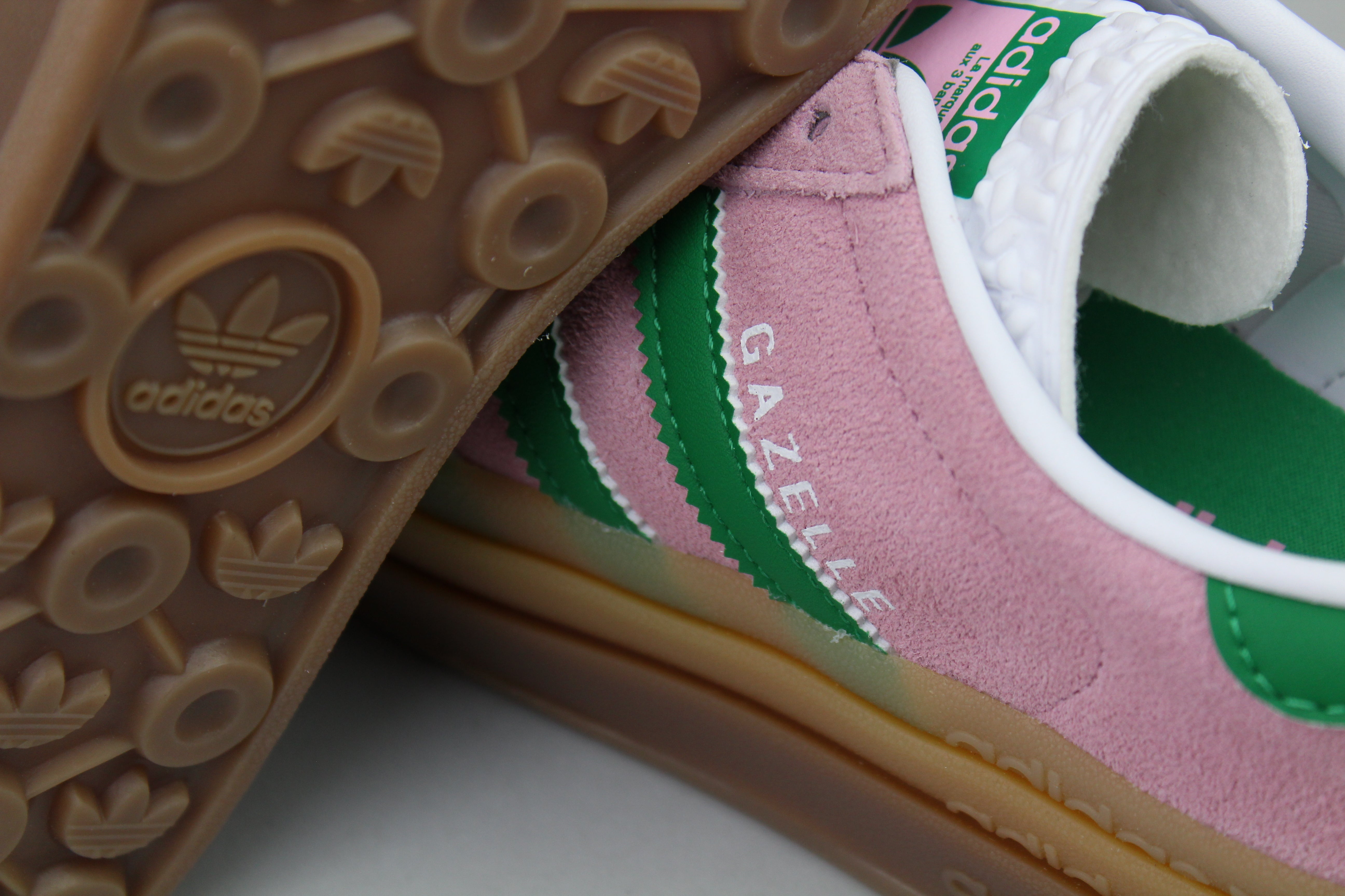 Adidas Gazelle Bold 'True Pink Green Cloud White'-10015655231818-The Attic