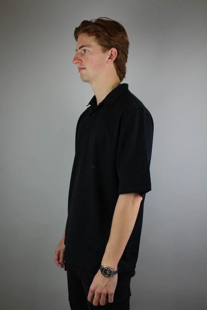 Stone Island Ghost Polo Shirt 'Black'-9540139712842-The Attic