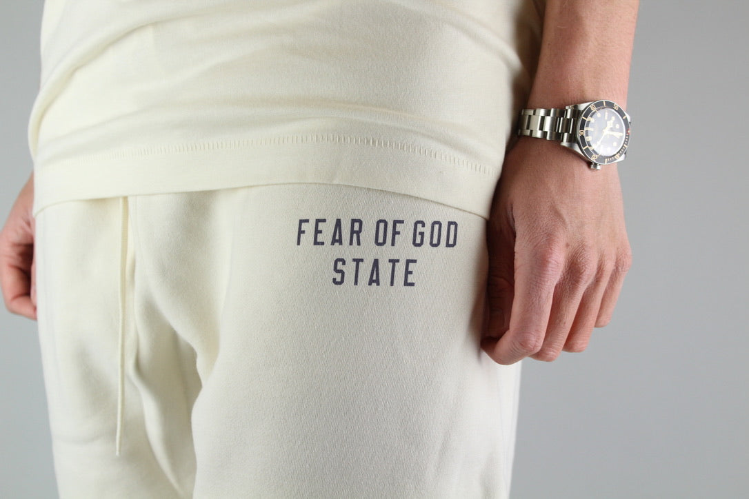 Fear of God Essentials Fleece Sweatpants 'Shell'-9579811176778-The Attic