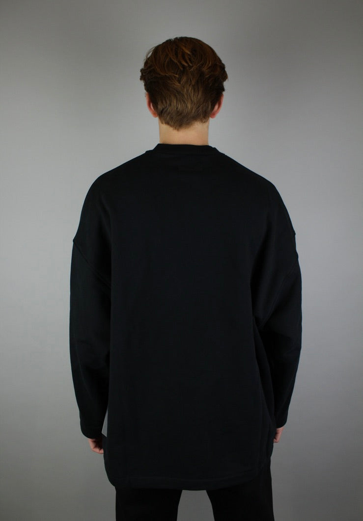 Fear of God Essentials Heavy Fleece Hockey Jersey 'Black'-9579051581770-The Attic