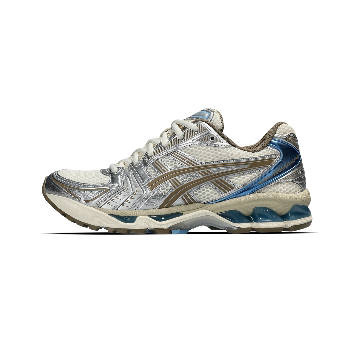 ASICS Gel-Kayano 14 Cream Metallic Blue 'Beige Blue Silver'