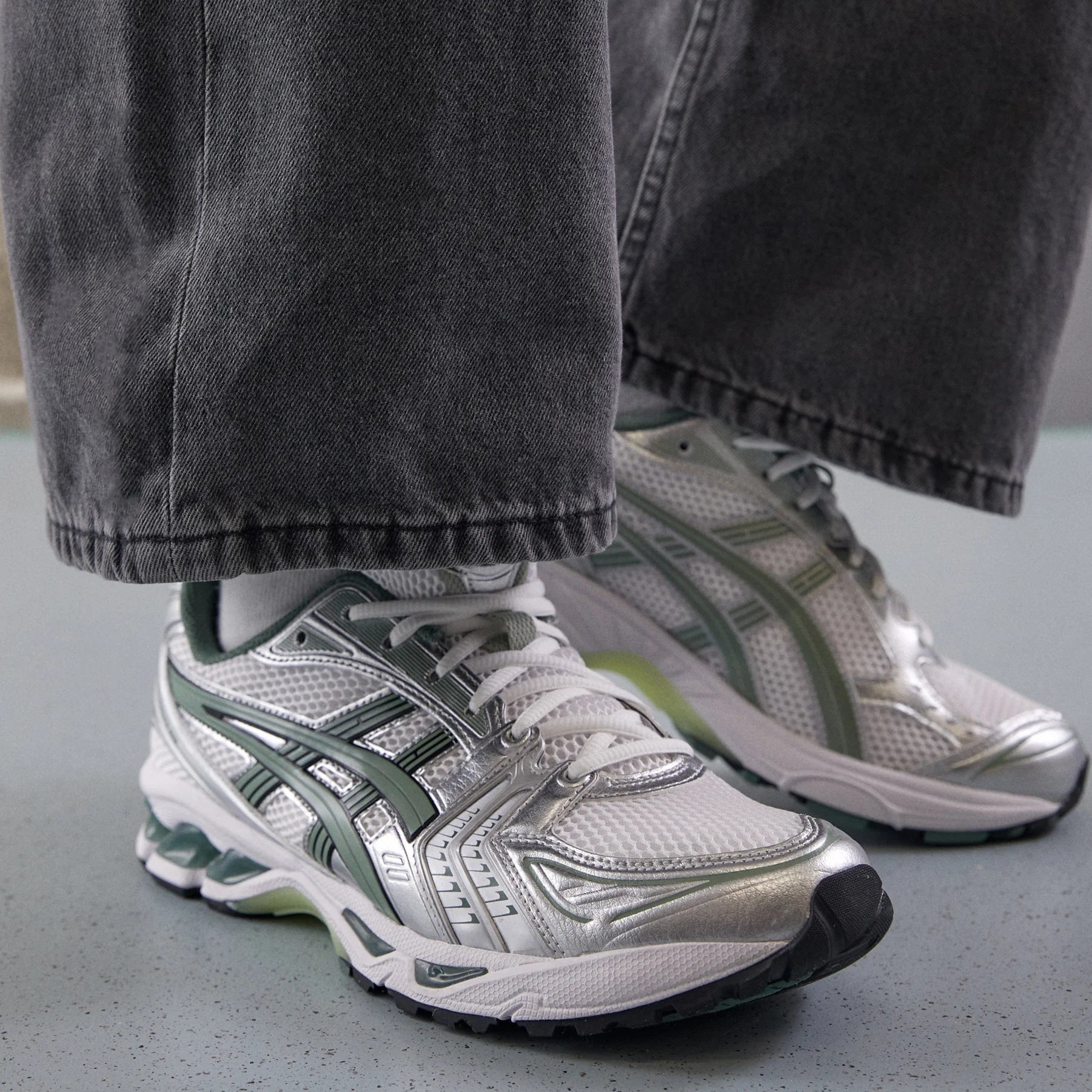 ASICS Gel-Kayano 14 'White Pure Silver/Slate Grey Sage'