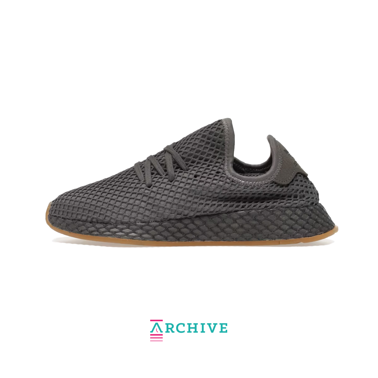 Adidas Deerupt Muted Neons 'Grey Four' - Size 40 (ARCHIVE)