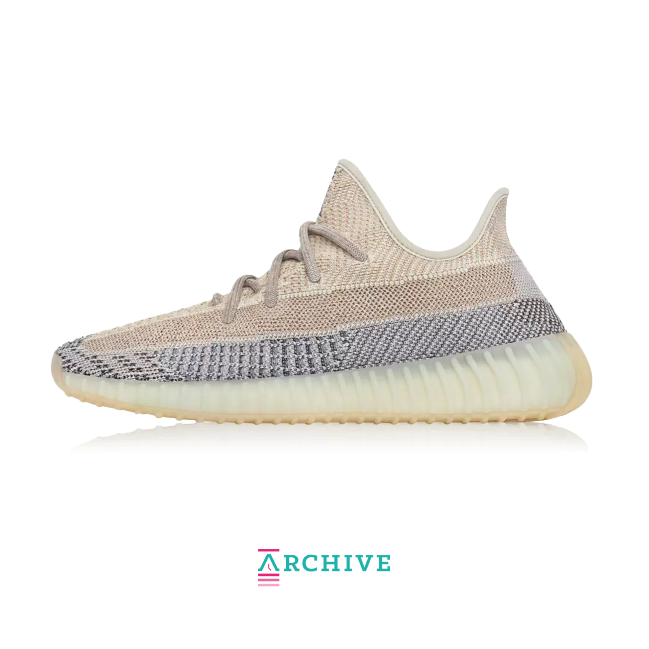 Adidas Yeezy Boost 350 V2 'Ash Pearl' - Size 41 1/3 (ARCHIVE)