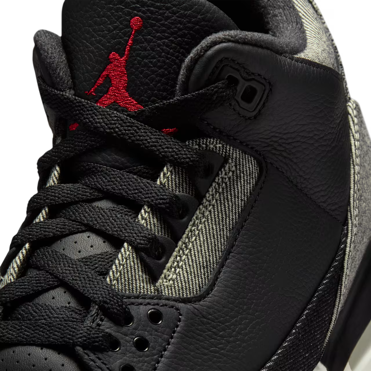 Air Jordan 3 x Levi's® 'Black and White'