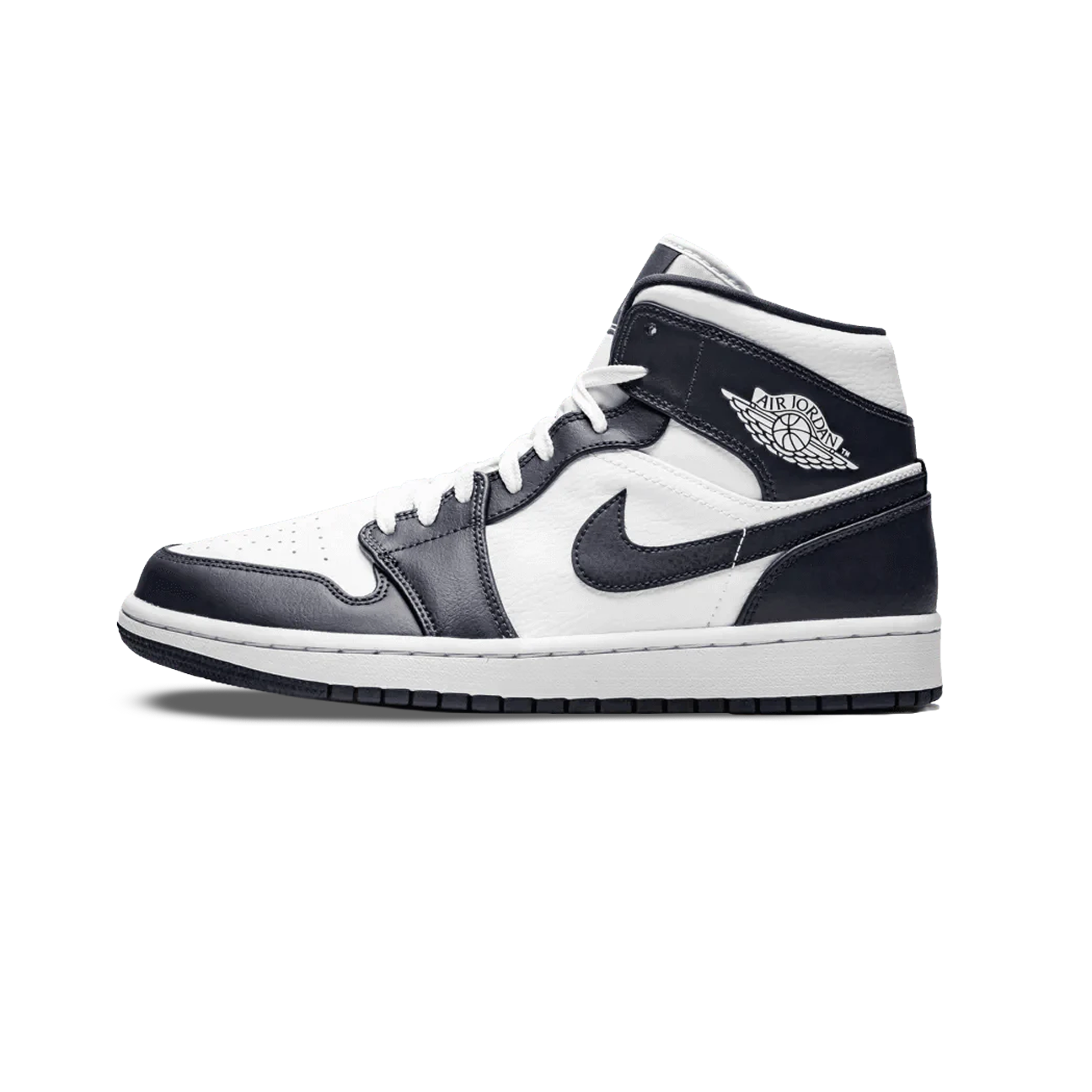 Air Jordan 1 Mid ‘White Metallic Gold Obsidian’