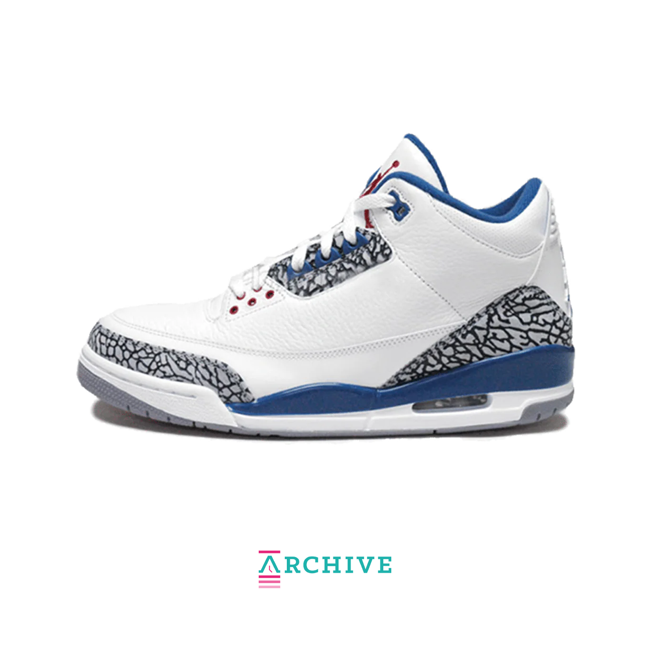 Air Jordan 3 Retro 'True Blue' (2001) - Size 46 (ARCHIVE)