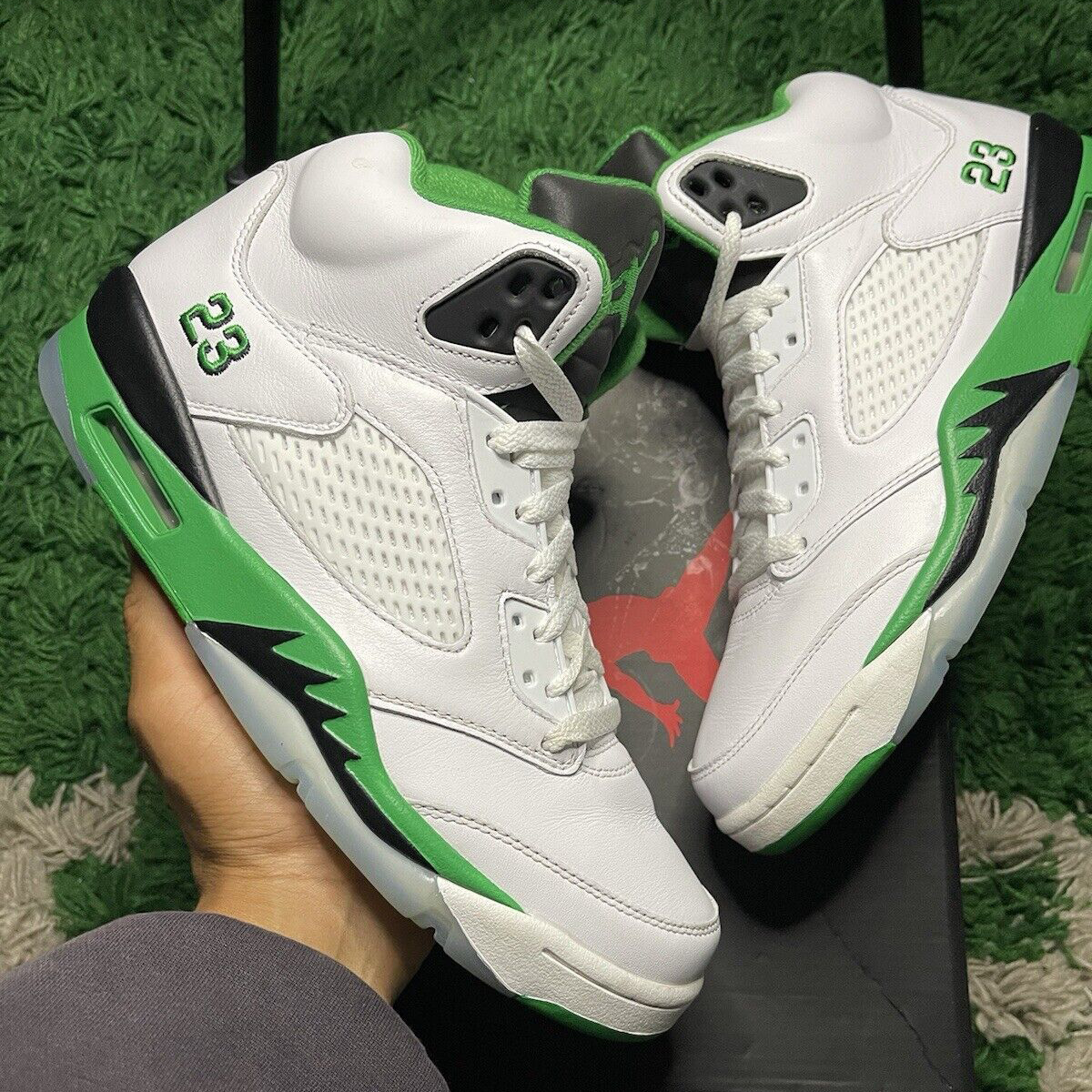 Air Jordan 5 Retro 'Lucky Green'