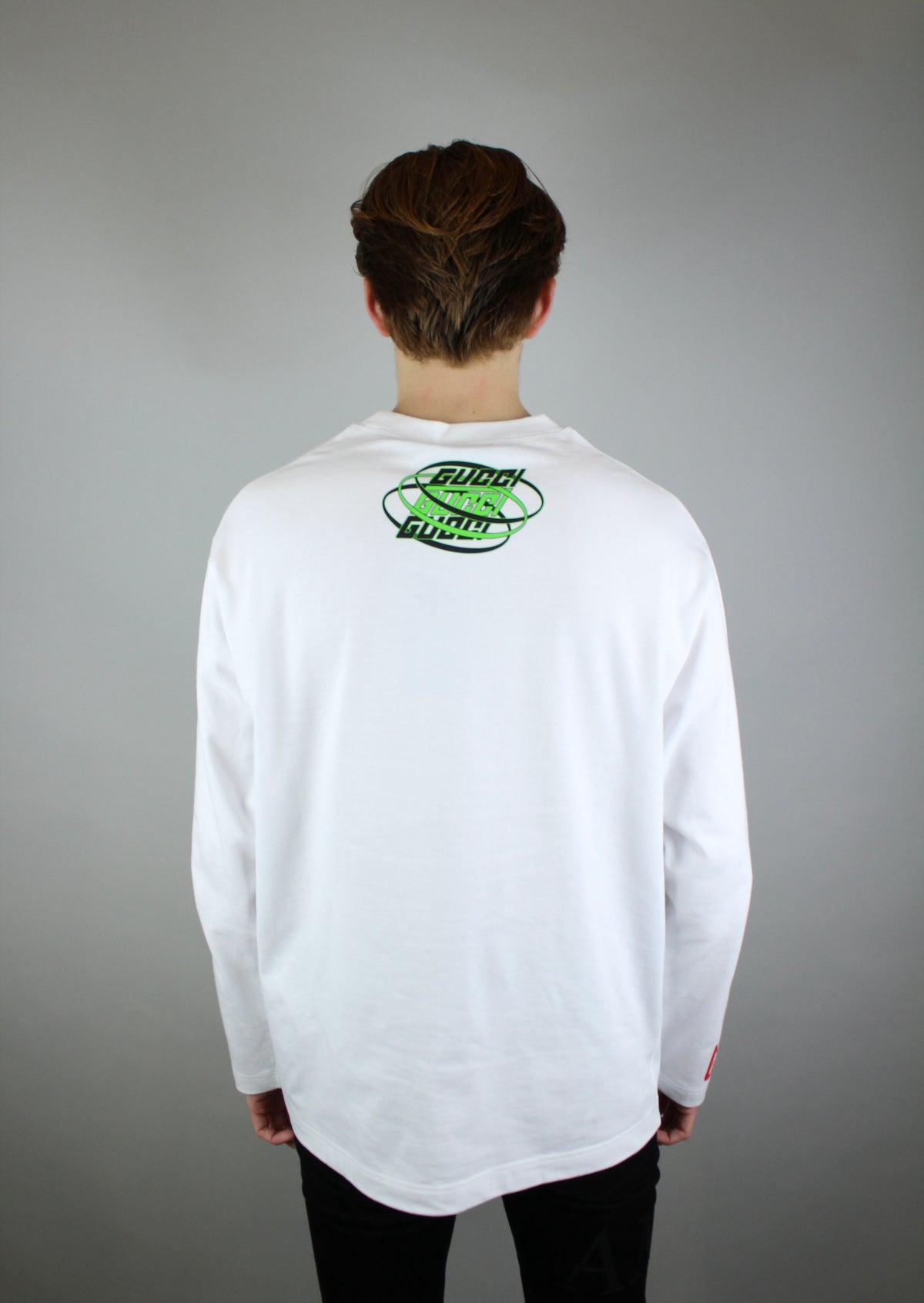 Gucci Jersey Longsleeve 'White'-9649560846666-The Attic
