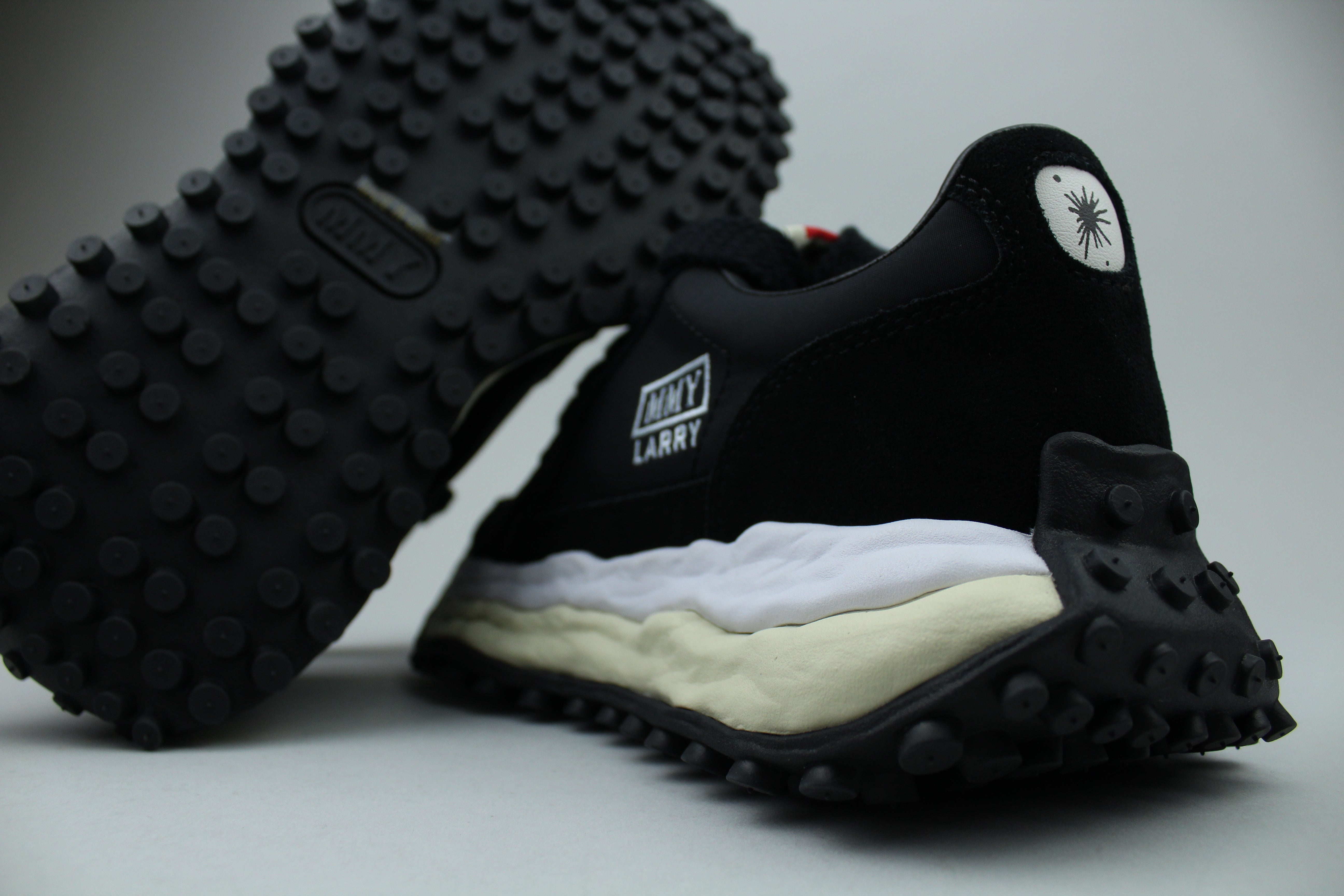 Maison Mihara Yasuhiro Larry OG Sole Low-cut Sneaker 'Black'-10076530803018-The Attic