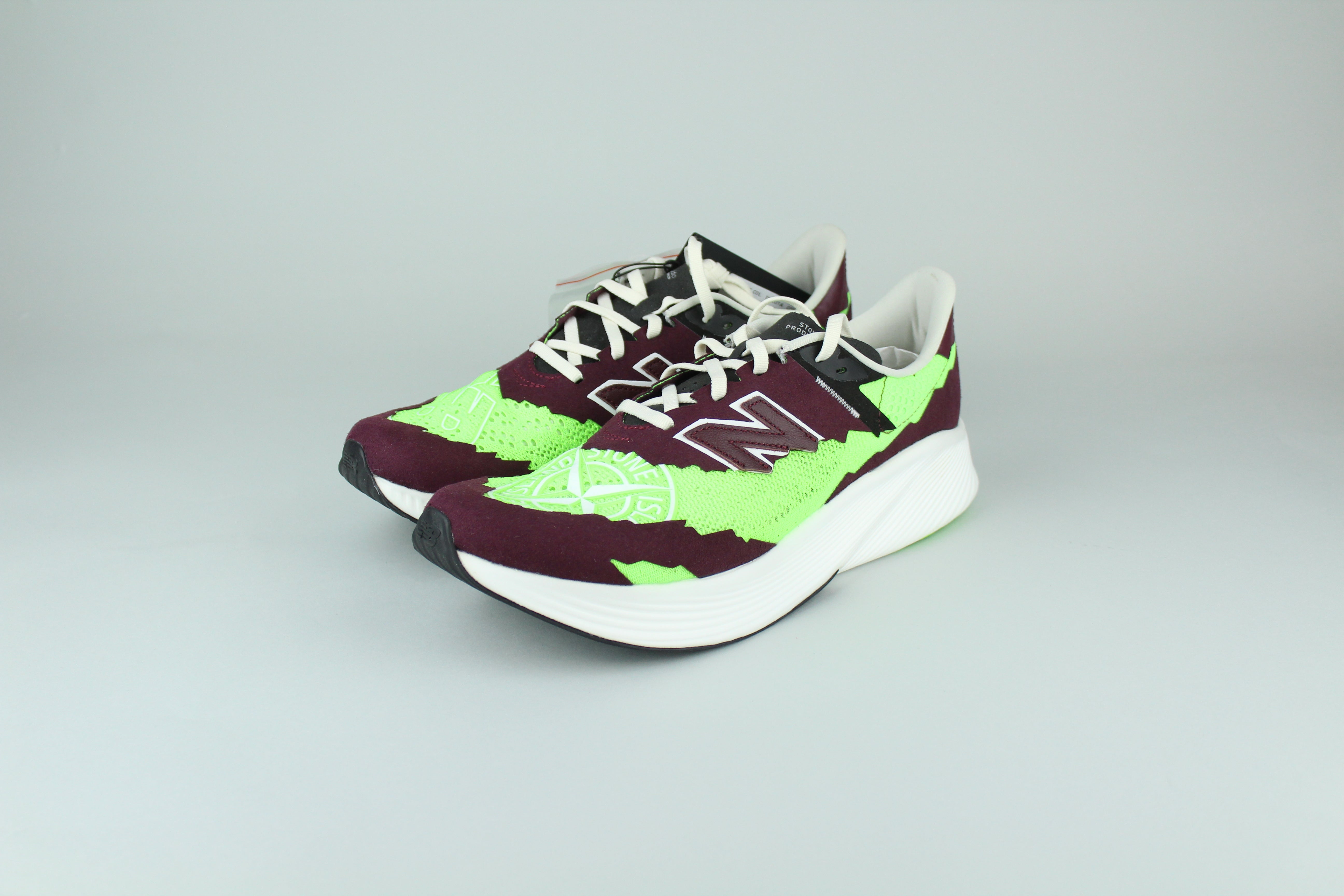 Stone Island x New Balance FuelCell RC Elite V2 'Burgundy' - Size 44.5 (ARCHIVE)