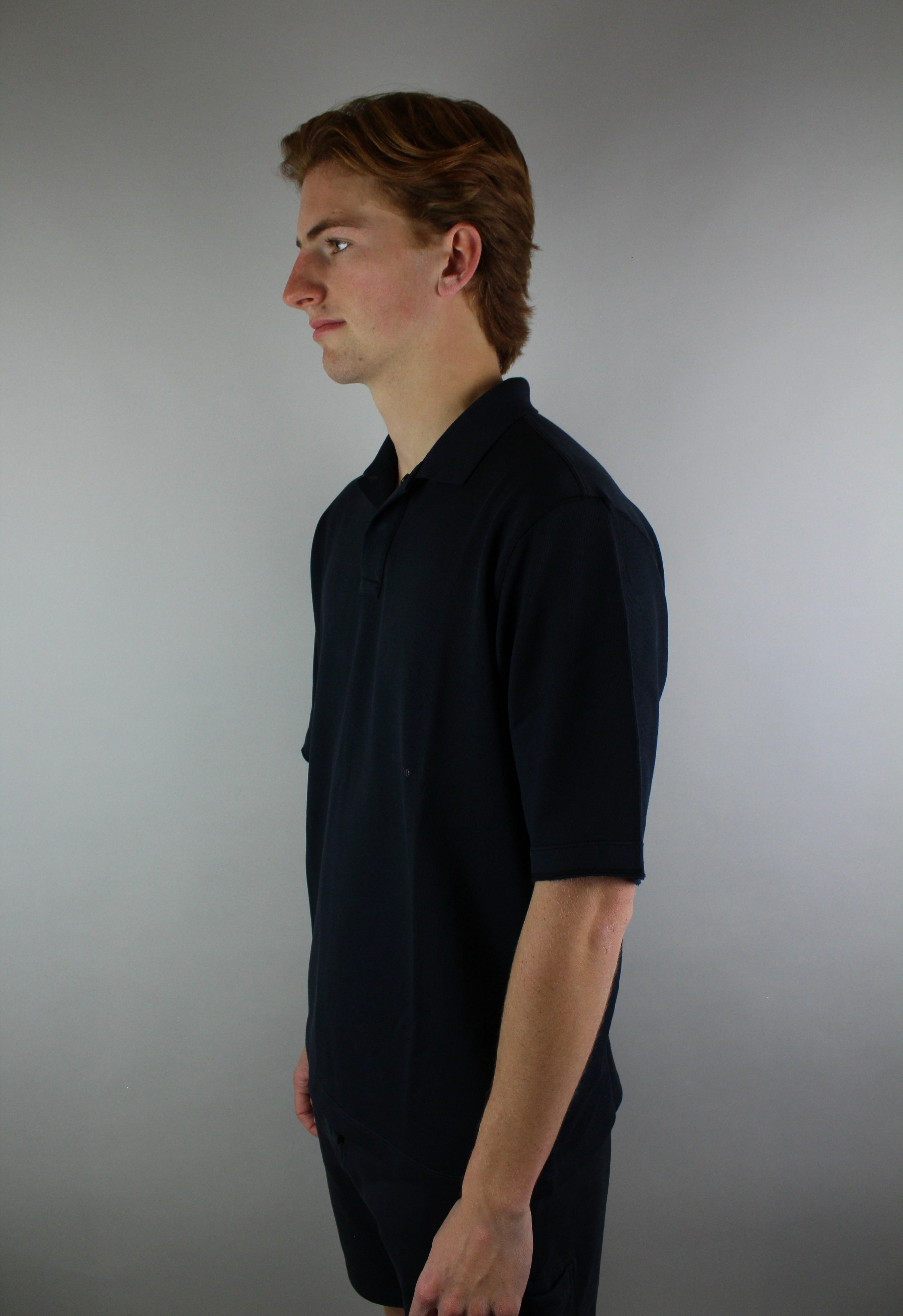 Stone Island Ghost Polo Shirt 'Navy Blue'-9602256437578-The Attic