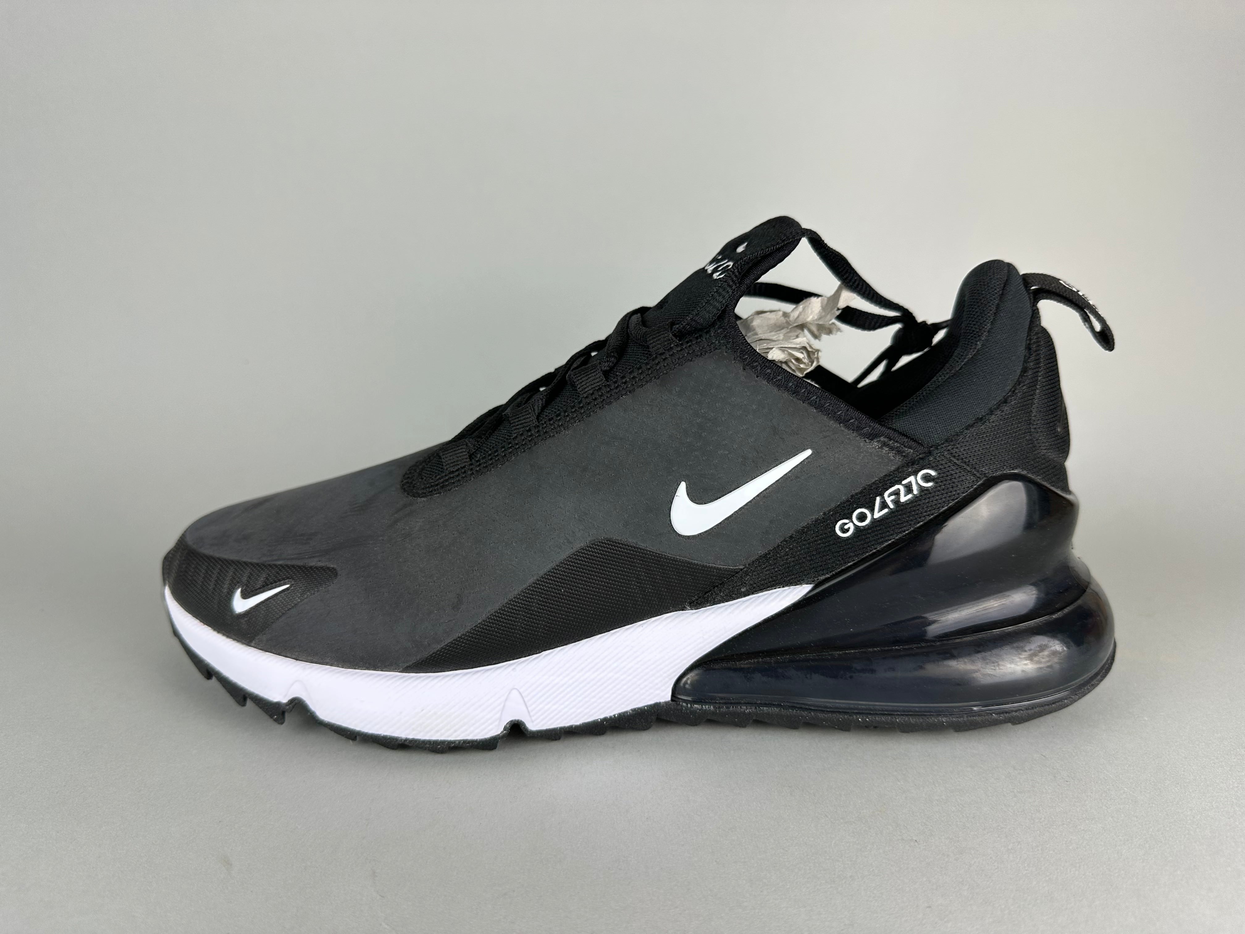 Nike Air Max 270 Golf 'Black White' - Size 44.5 (ARCHIVE)