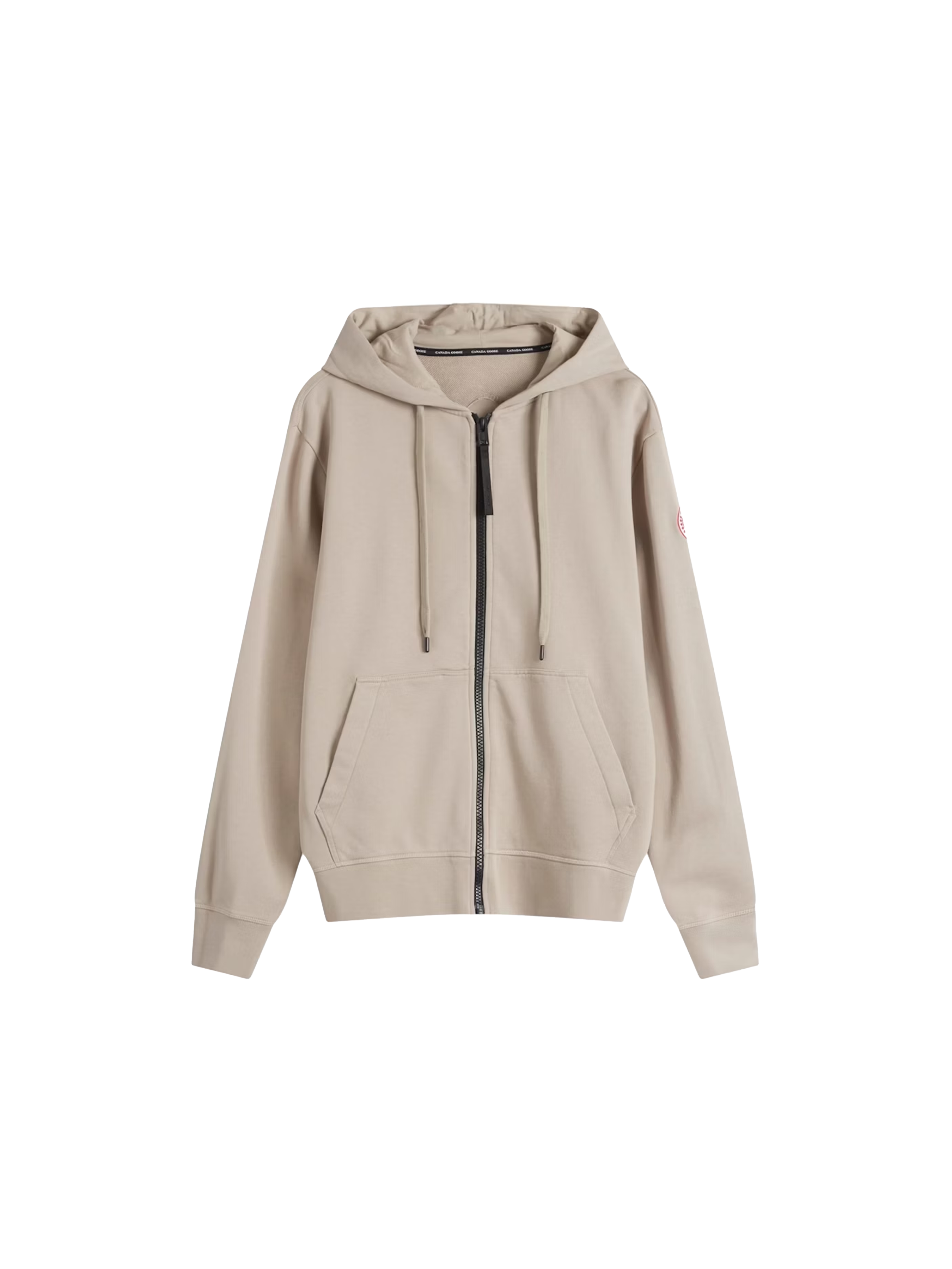 Canada Goose Huron Full Zip Hoodie 'Limestone/Beige'-9642058449226-The Attic
