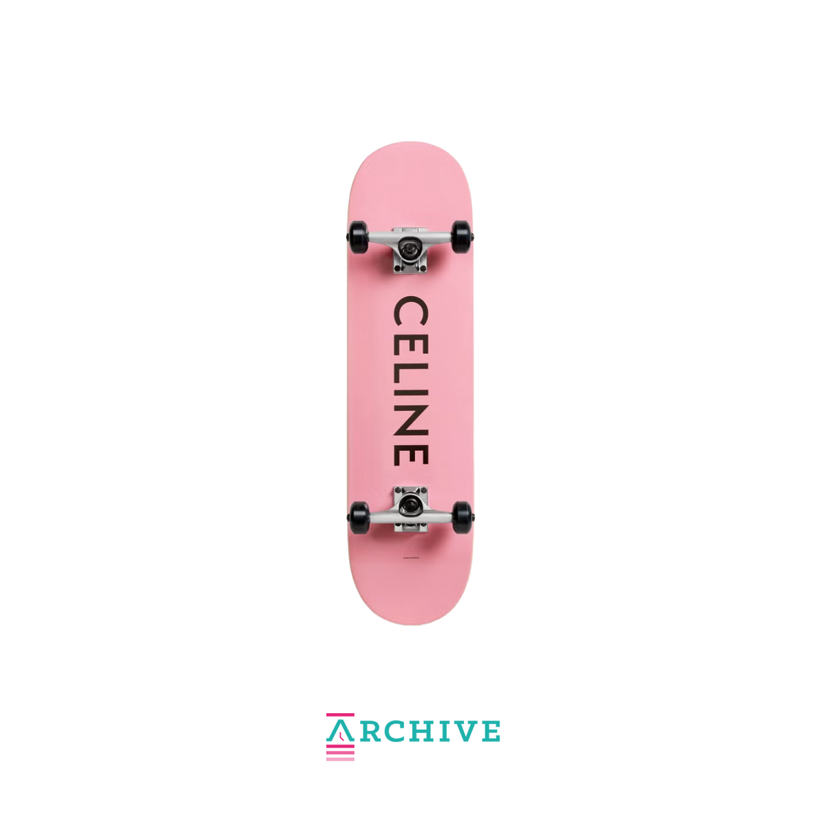 Celine x Hedi Slimane Skateboard 'Pink' Friend & Family available at the attic
