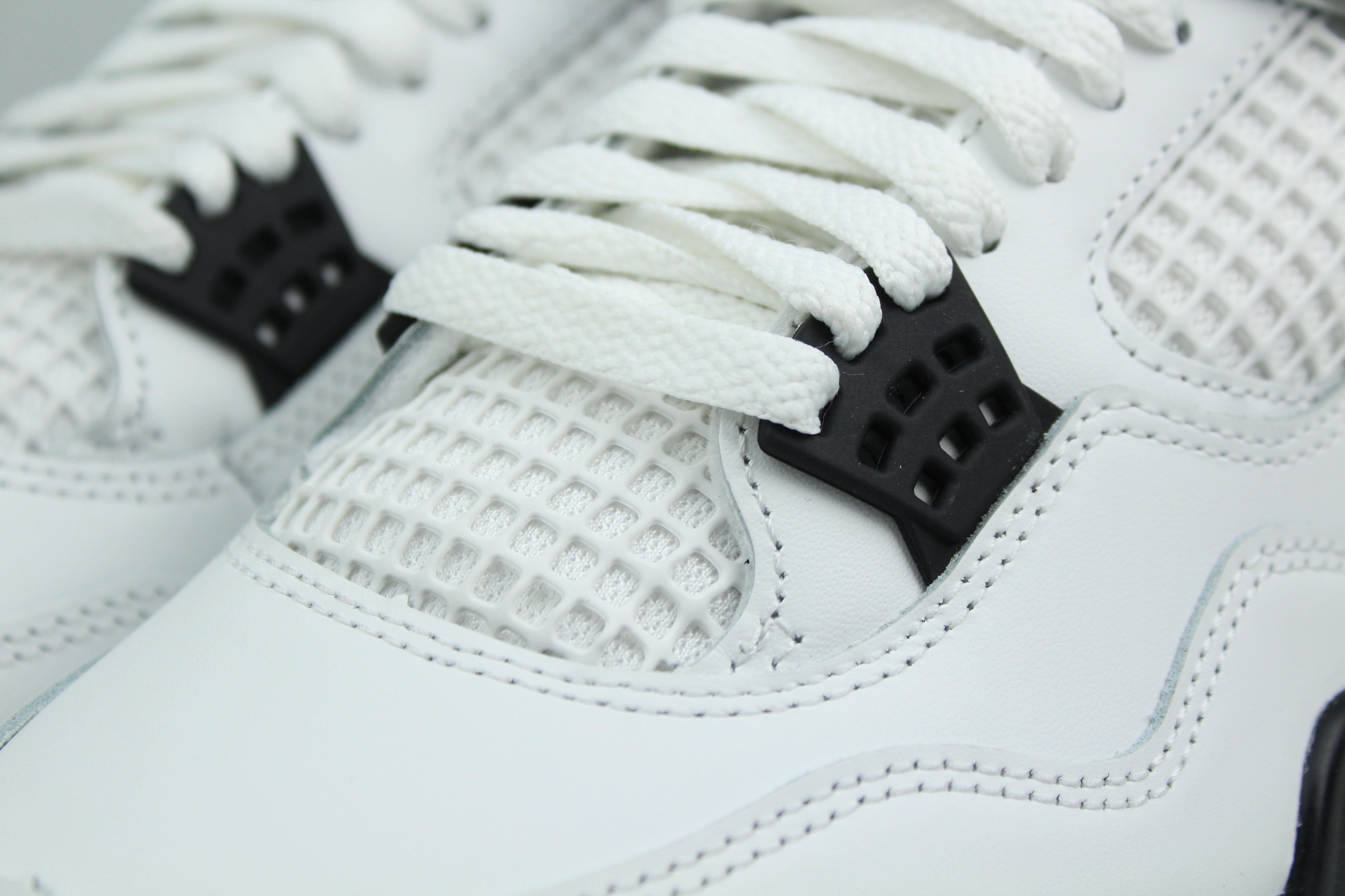 Air Jordan 4 Retro 'White Cement' (GS)-10290096406858-The Attic