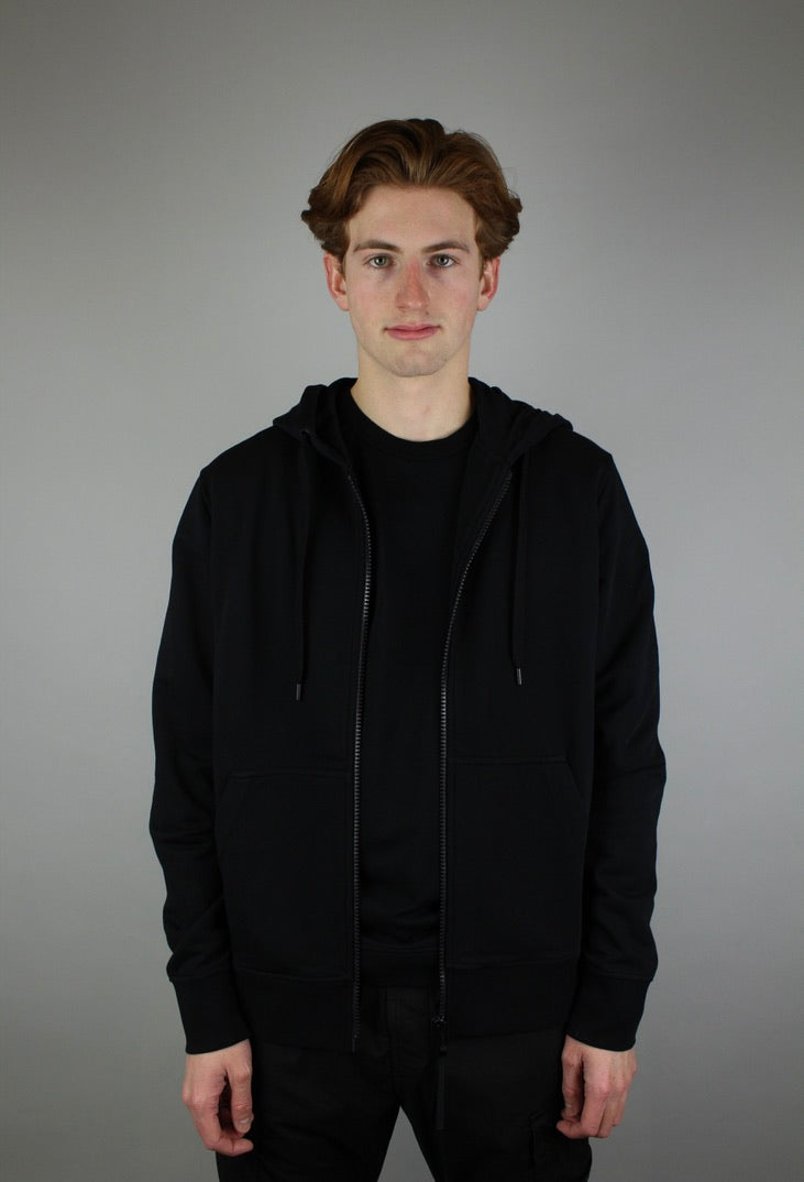 Canada Goose Huron Full Zip Hoodie 'Black'-9642060120394-The Attic