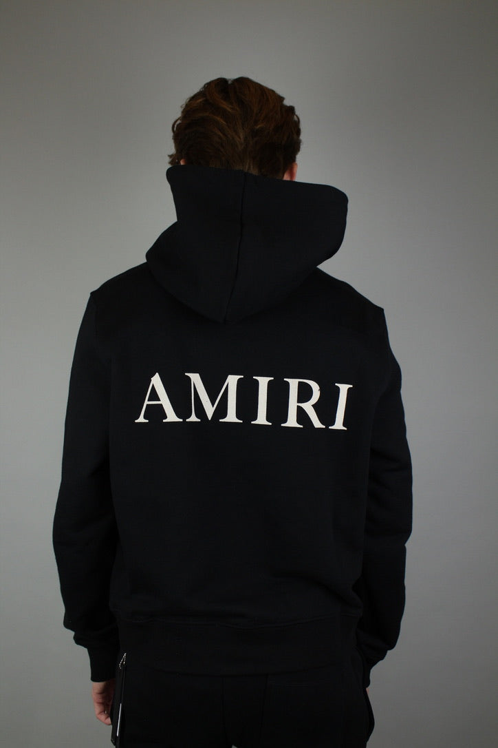 Amiri Puff Logo Hoodie 'Black'-9644342706506-The Attic