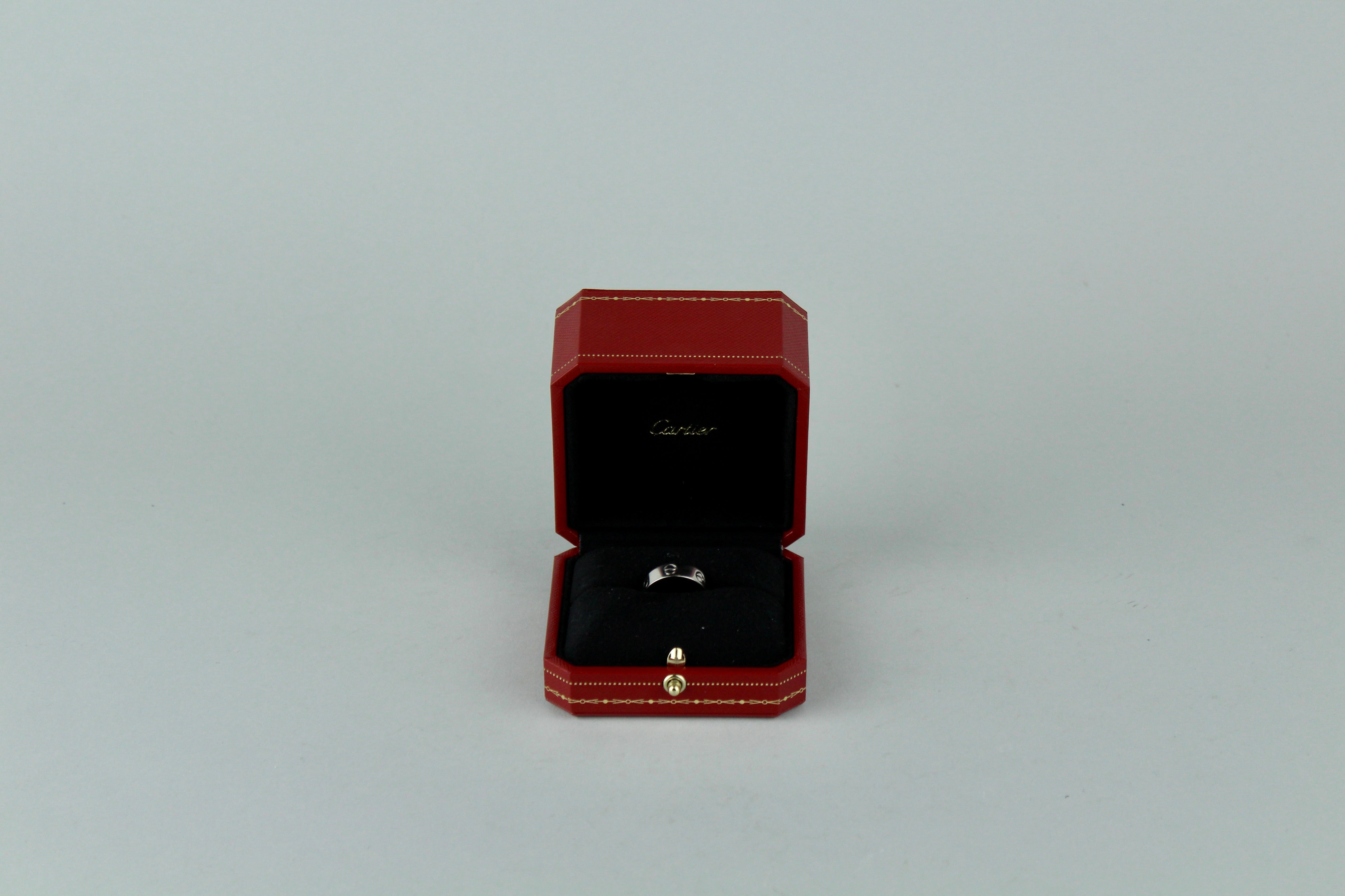 Cartier Love Wedding ring 18 Carat 'White Gold' (ARCHIVE)-10186382278986-The Attic