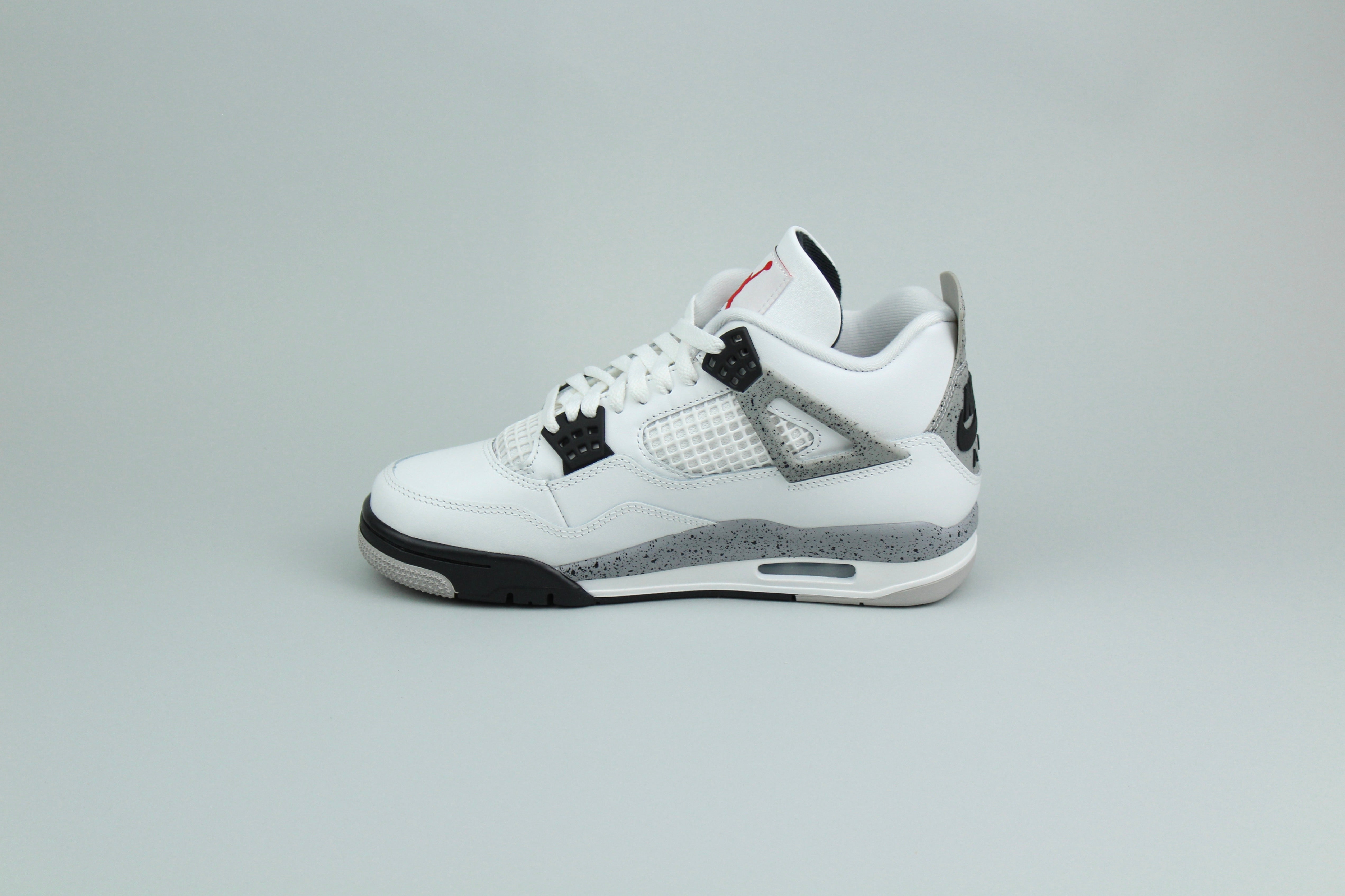 Air Jordan 4 Retro 'White Cement' (GS)-10290096406858-The Attic