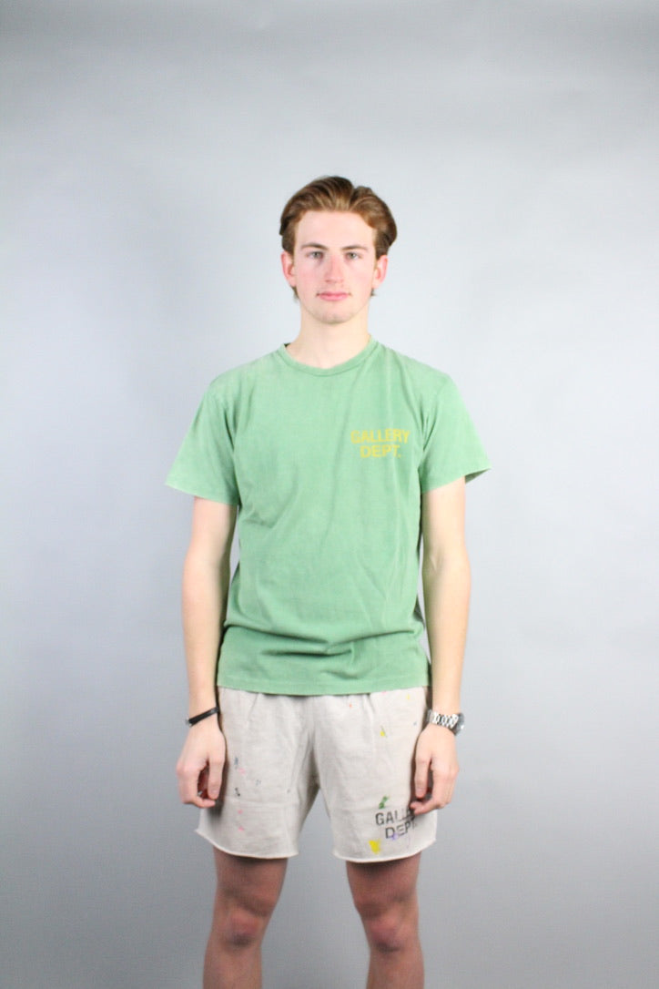 Gallery Dept. Vintage Logo T-Shirt 'Kelly Green'-8747018191178-The Attic