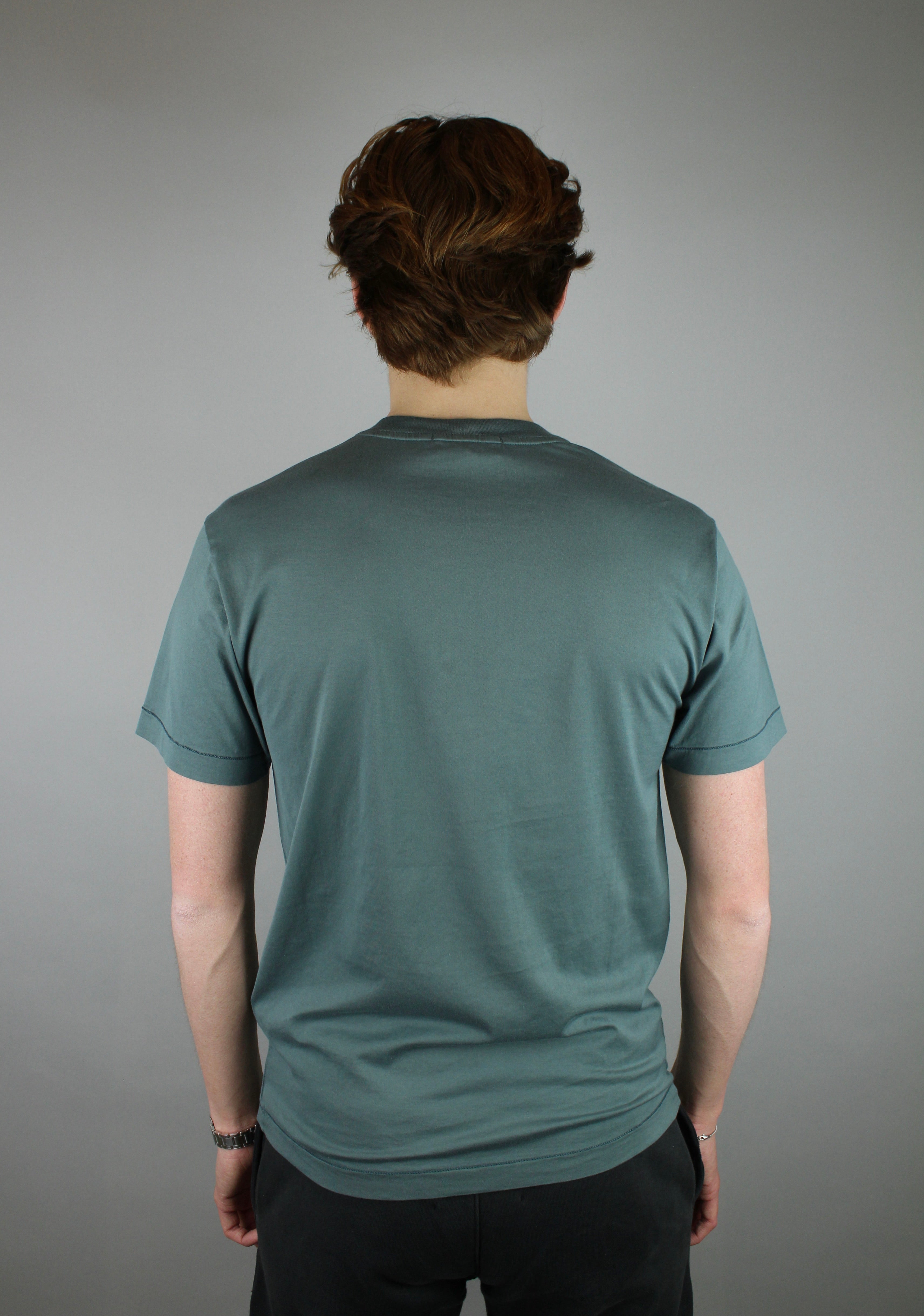 Stone Island Compass Logo T-Shirt 'Green'-10015613714762-The Attic