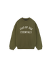 Fear of God Essentials Fleece Crewneck 'Military'-9579086250314-The Attic