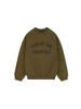 Fear of God Essentials Fleece Crewneck 'Olive'-9579021861194-The Attic